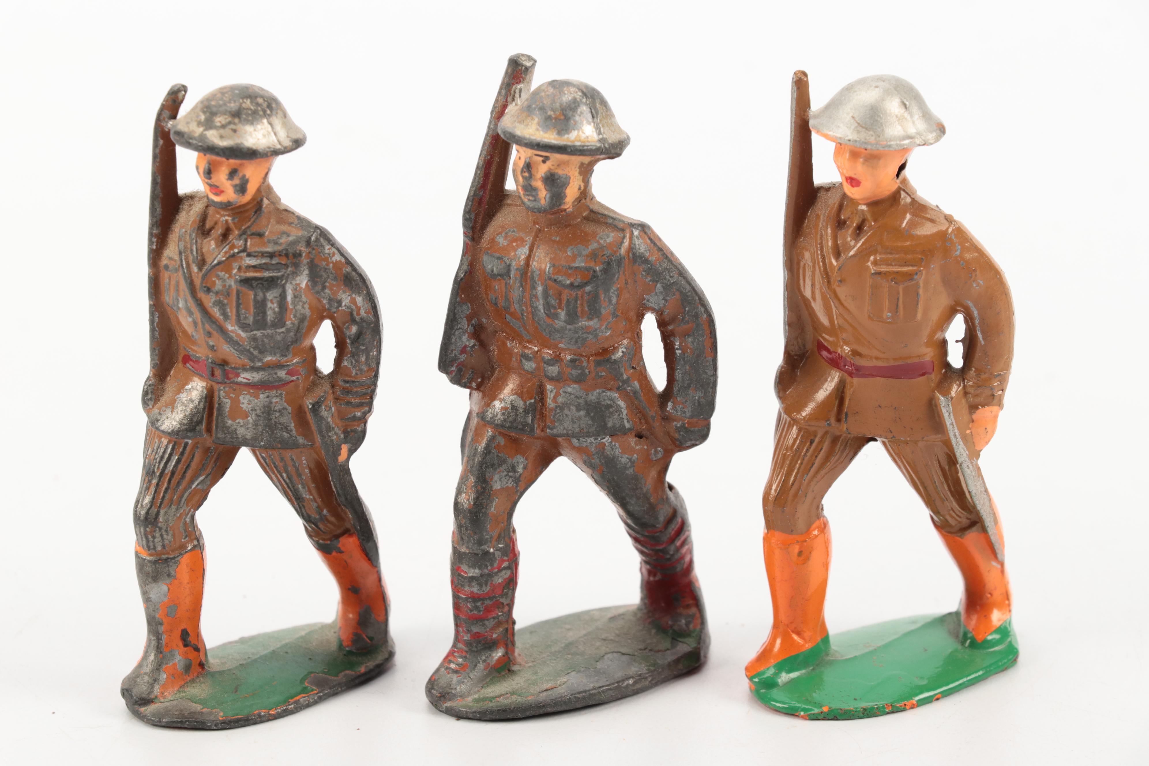 Manoil and Other Painted Lead Toy Soldiers, Early to Mid-20th Century
