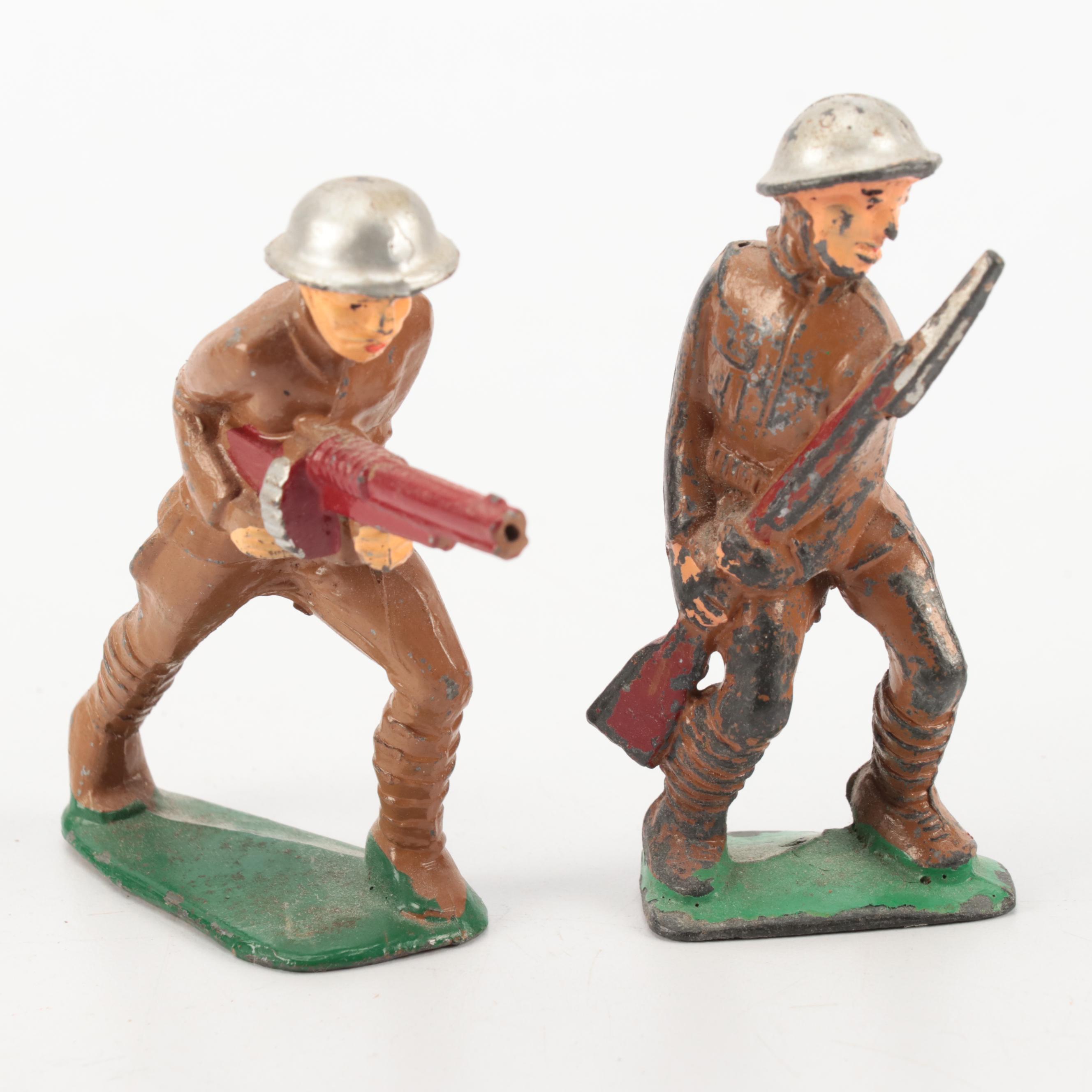 Manoil and Other Painted Lead Toy Soldiers, Early to Mid-20th Century