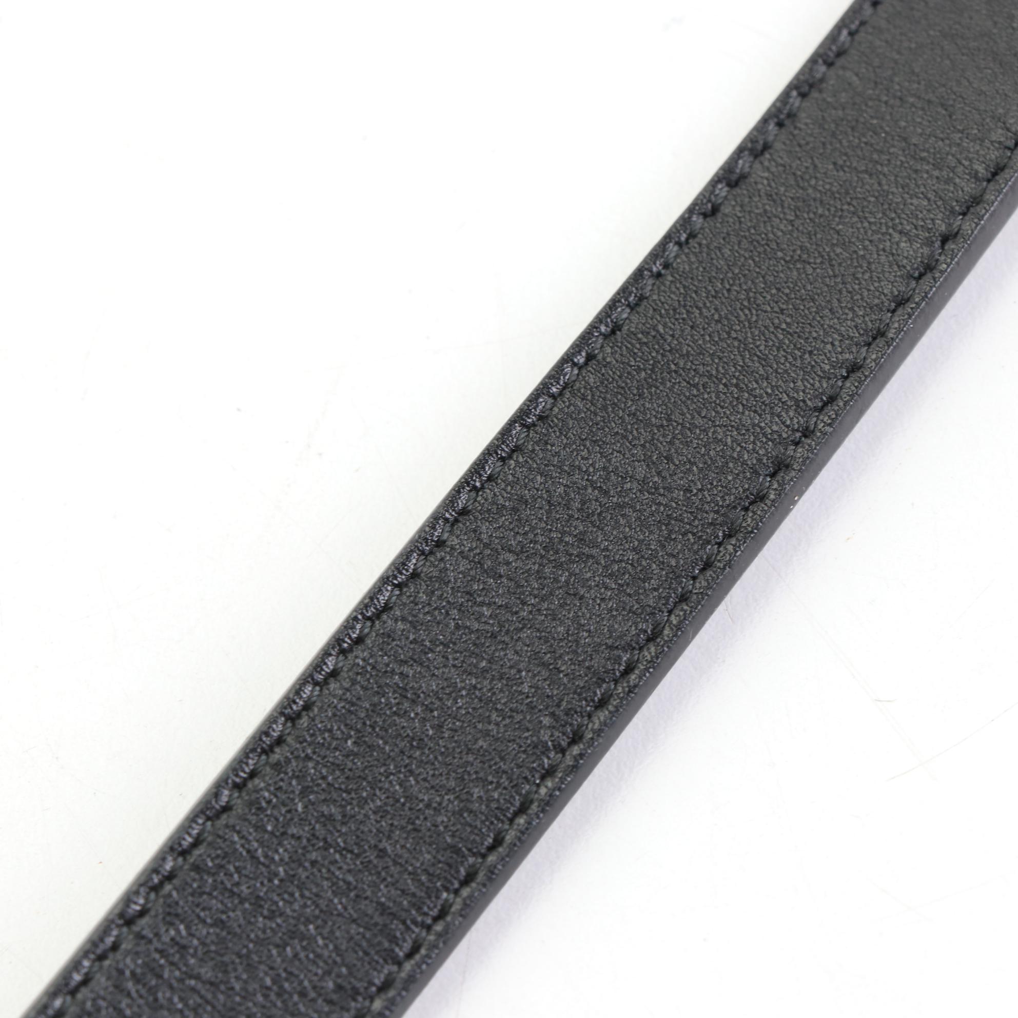 Gucci Leather Belt wth Double G Buckle