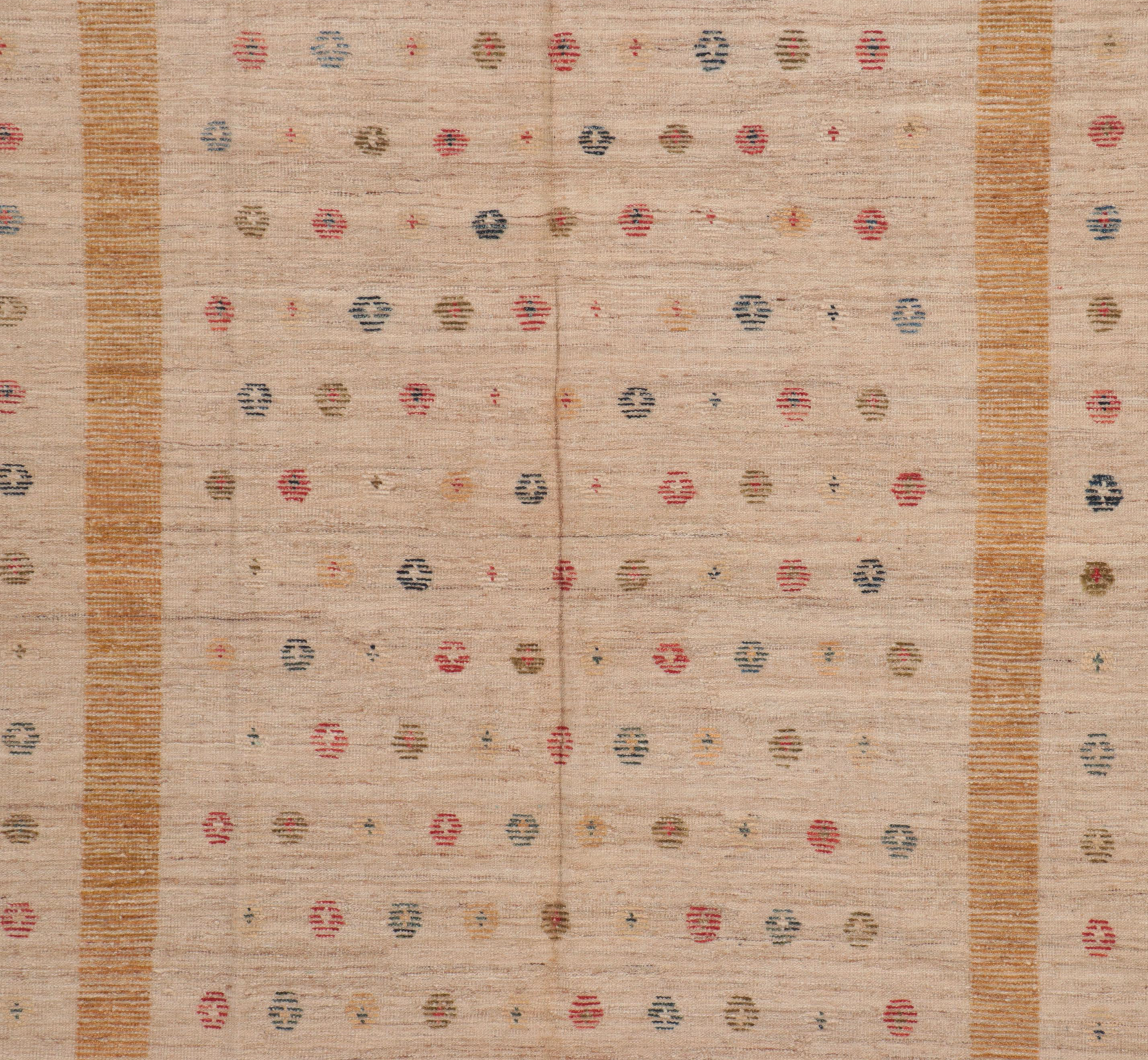 6'9 x 10'5 Handwoven Moroccan Contemporary Style Area Rug