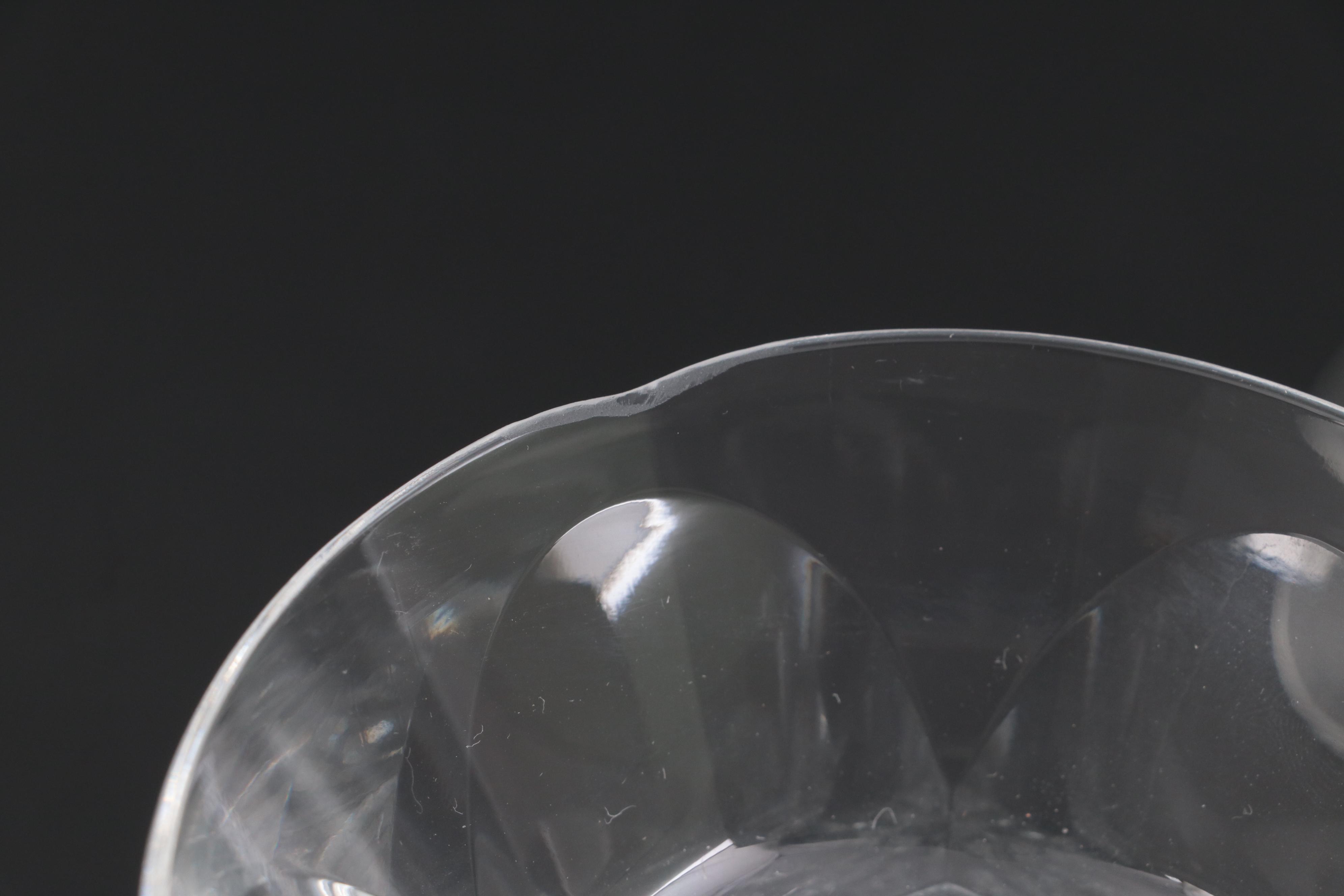 Waterford Crystal "Sheila" Champagne Coupes, Mid to Late 20th Century