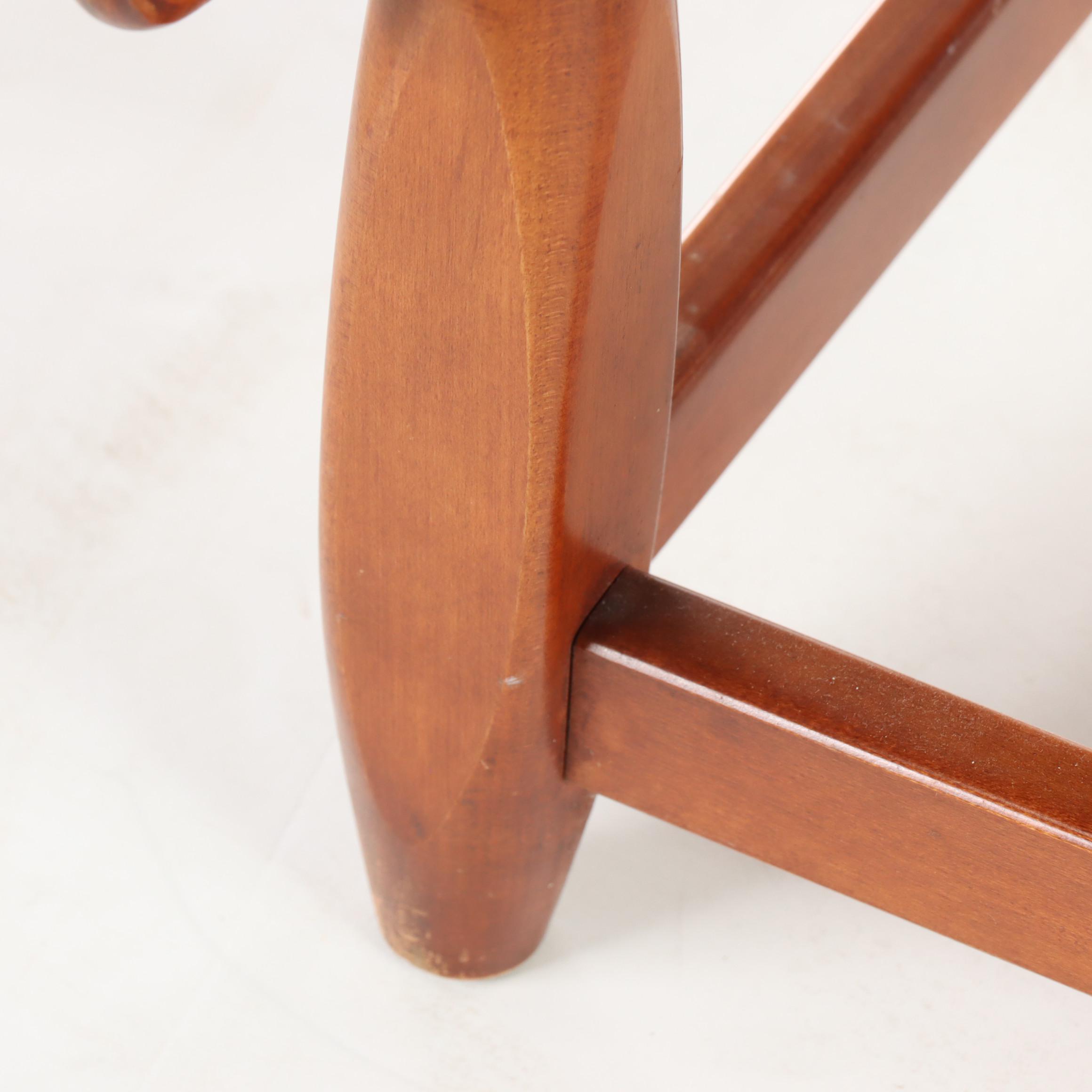 Willett Colonial Style Maple Child's Drop-Leaf Table, 20th Century