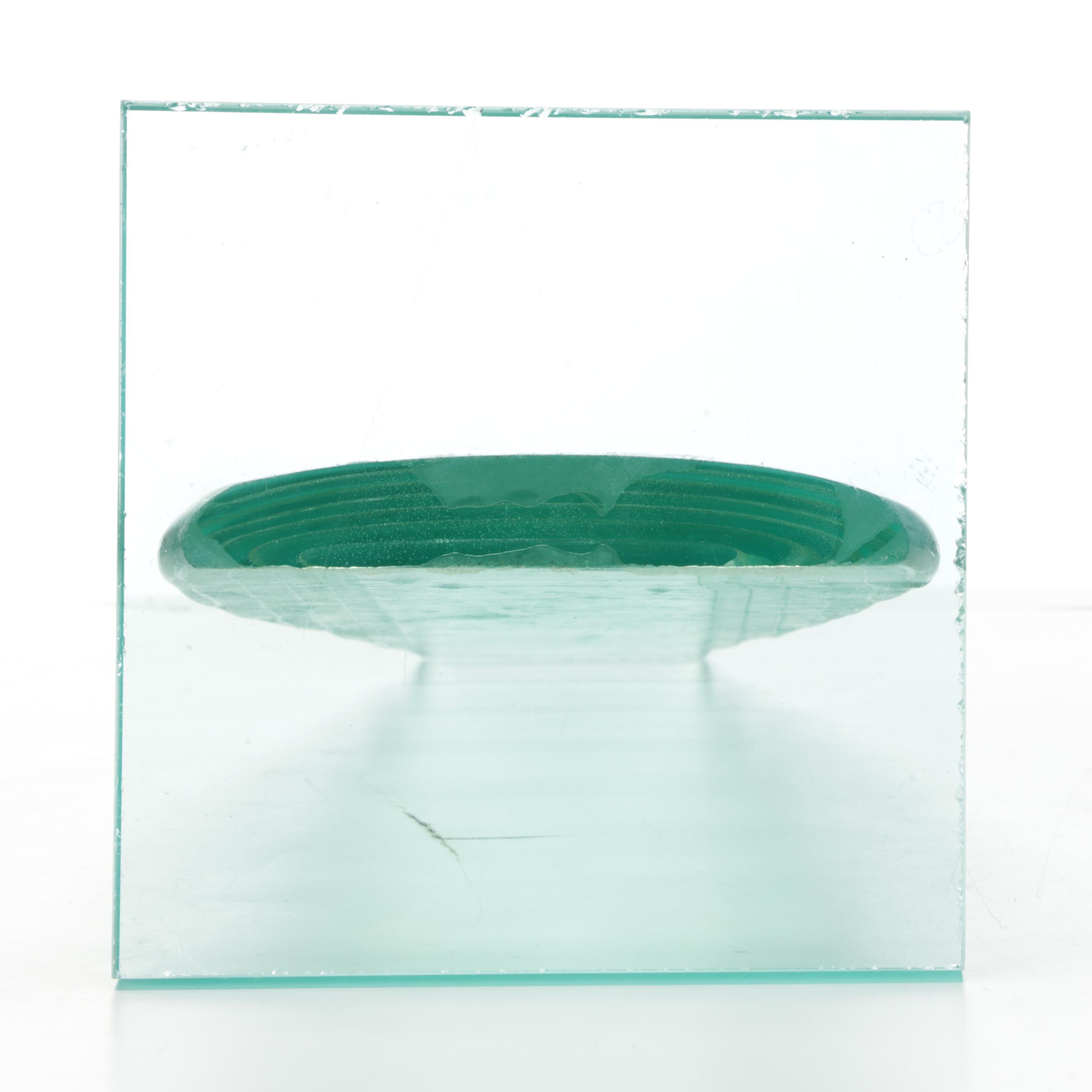 Post-Modern Fused Glass Sculpture