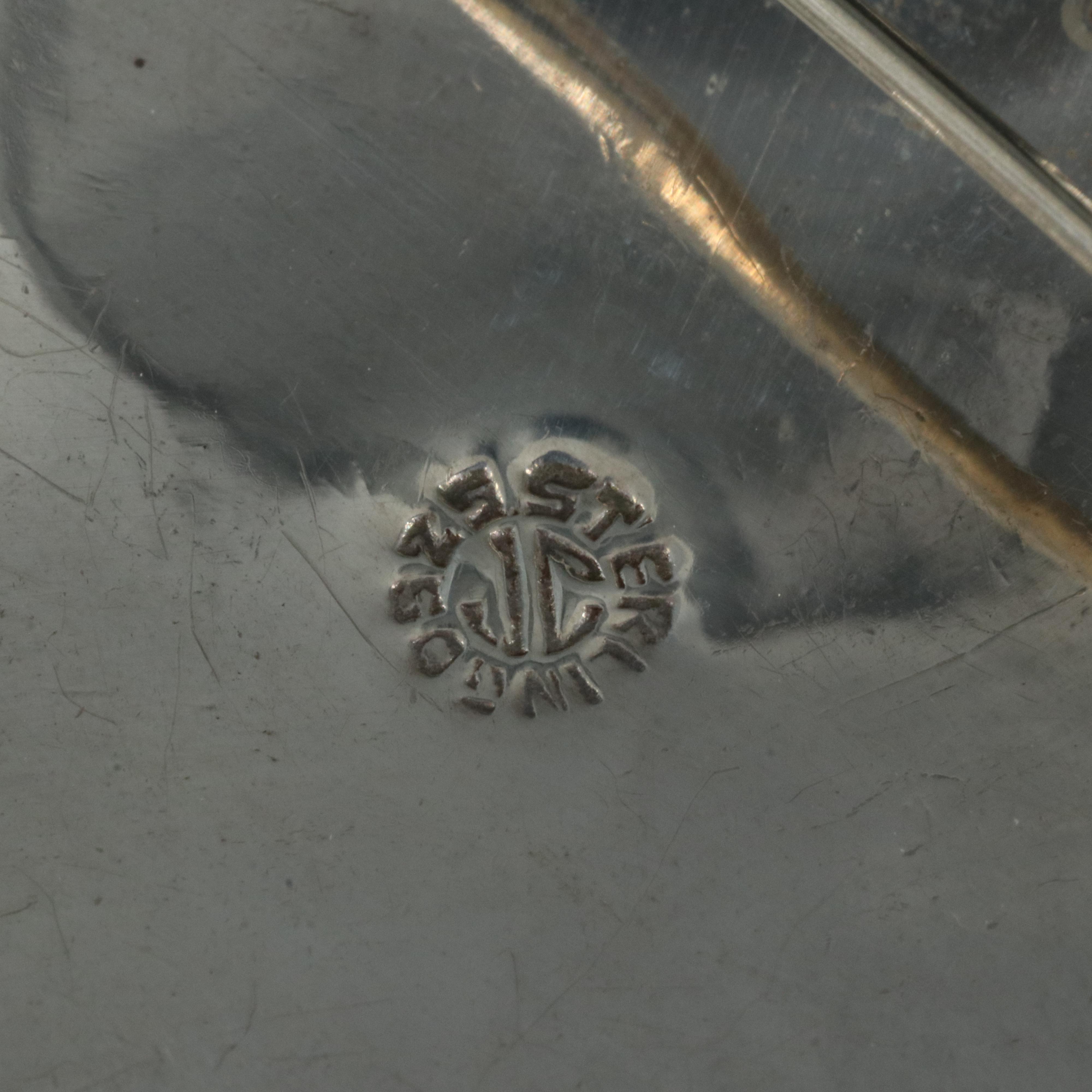 Sterling Earrings, Converter Pendant and Bracelet