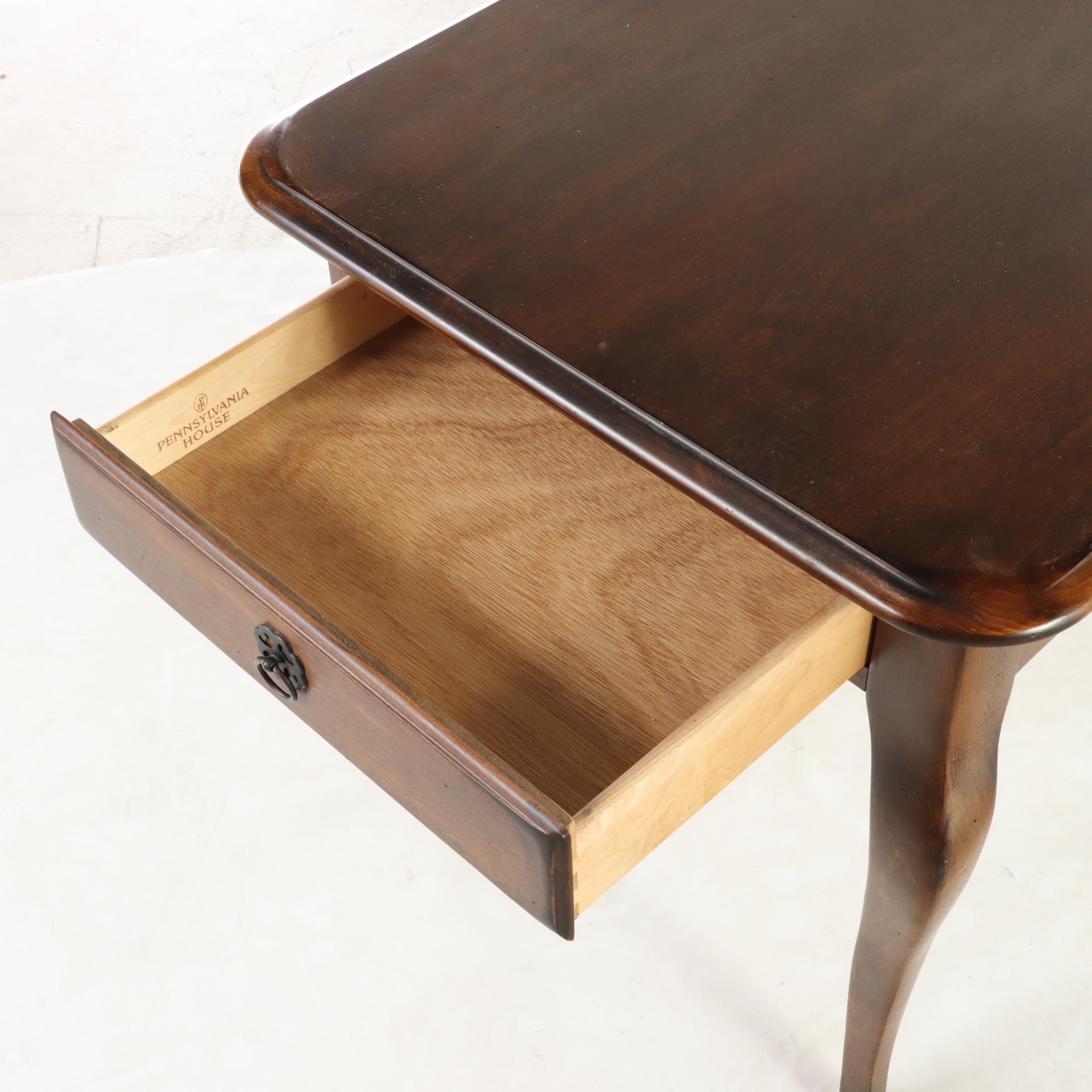 Pennsylvania House French Provincial Style Maple Side Table