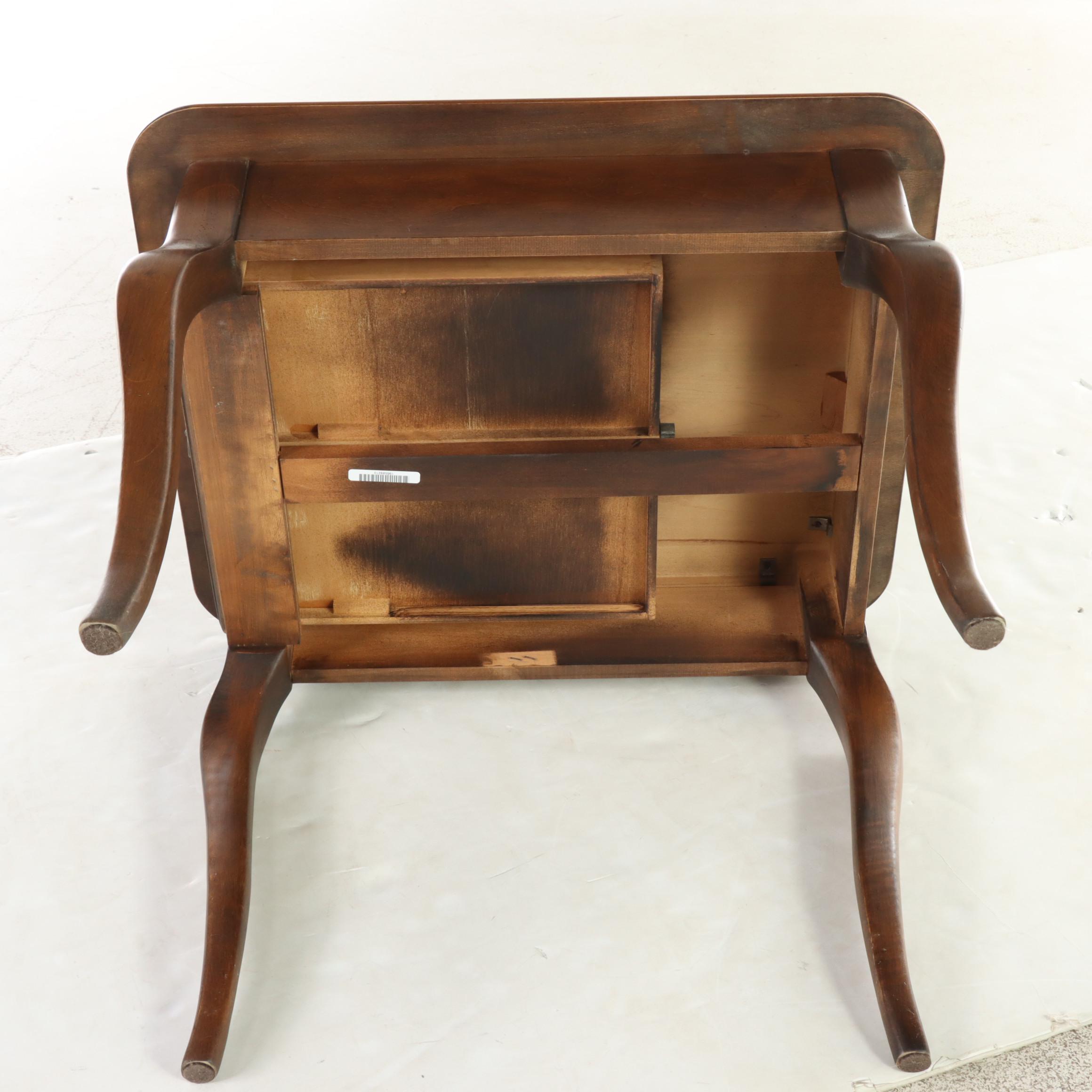 Pennsylvania House French Provincial Style Maple Side Table