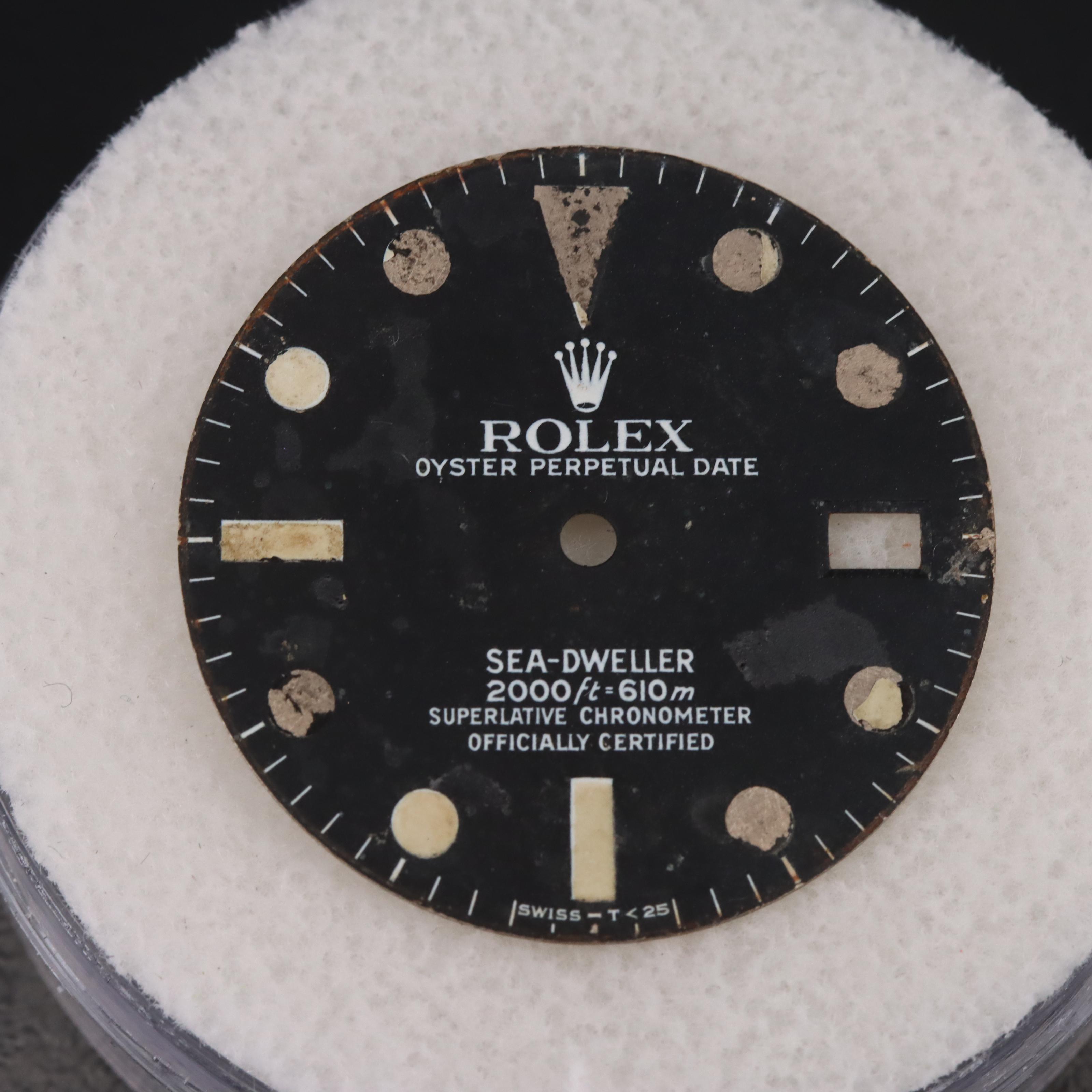 Rolex and Omega Watch Dials