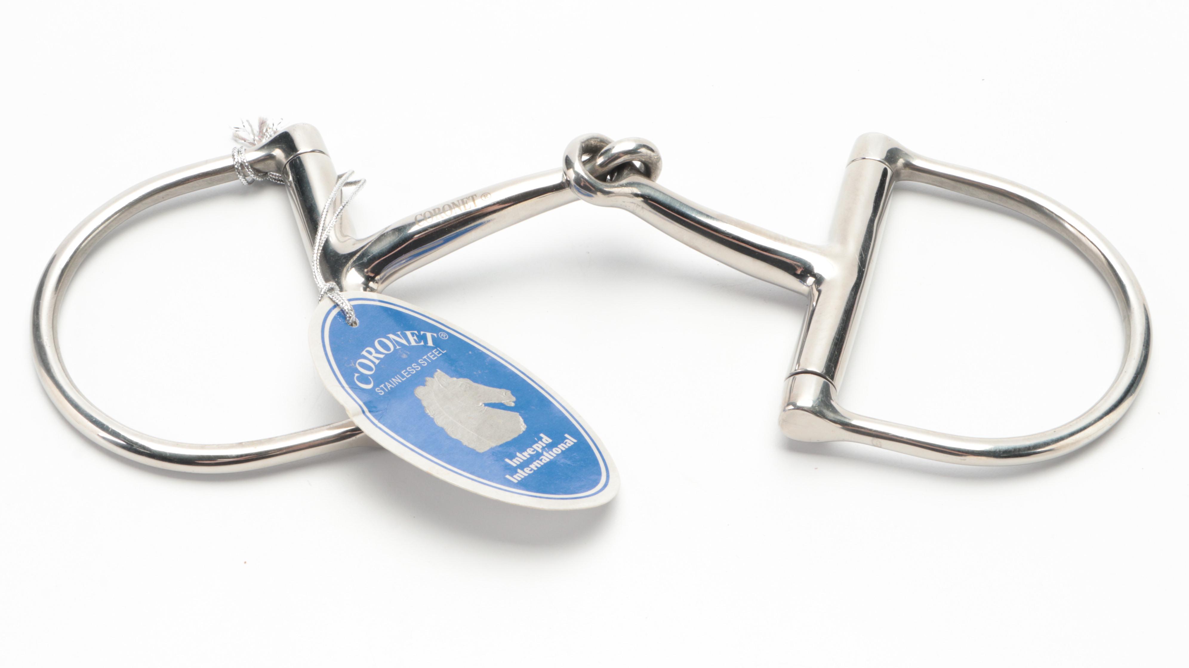 John Derian Paperweight, Coronet Snaffle Bit, Other  Equestrian Décor