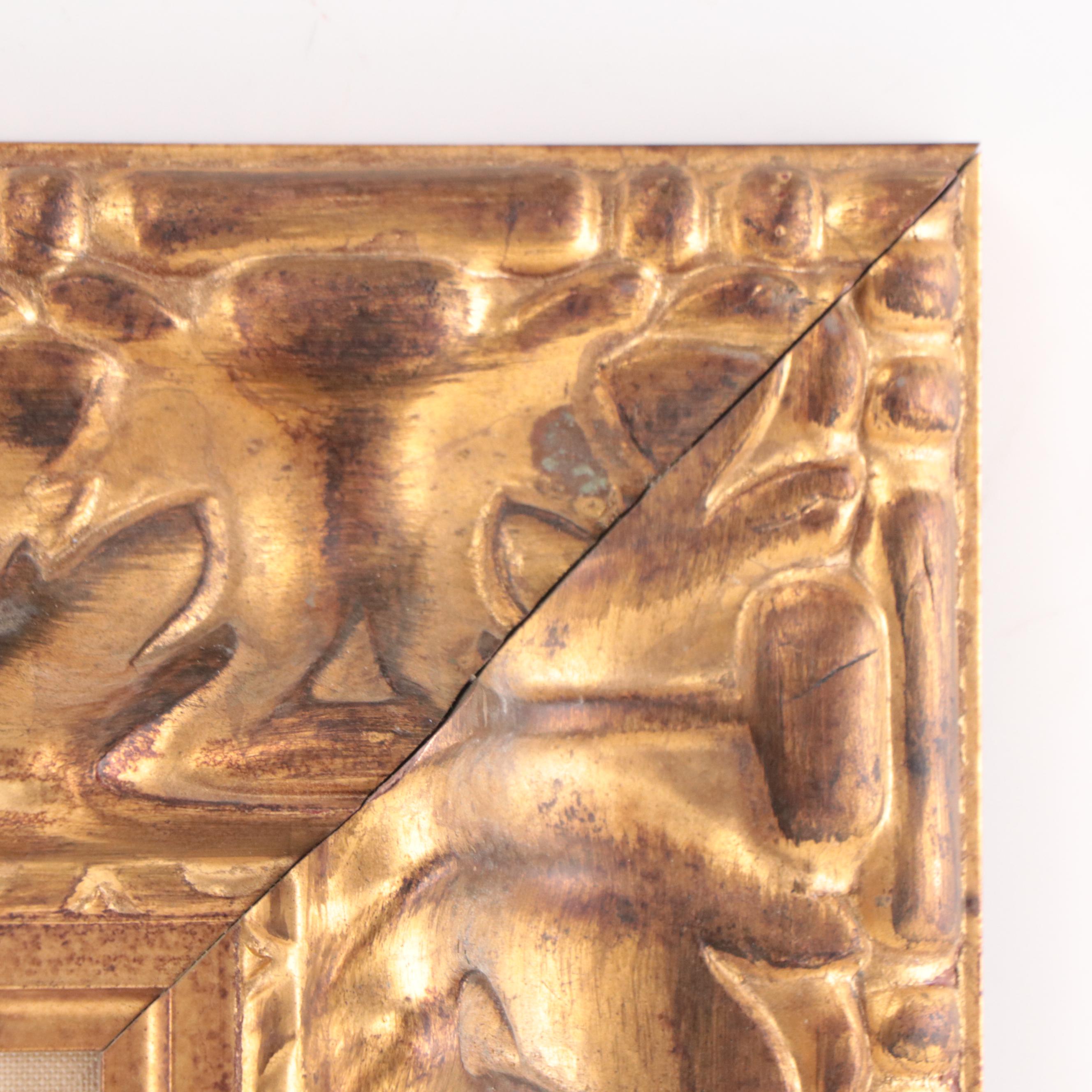 Stevenson Garden Scene Oil Painting