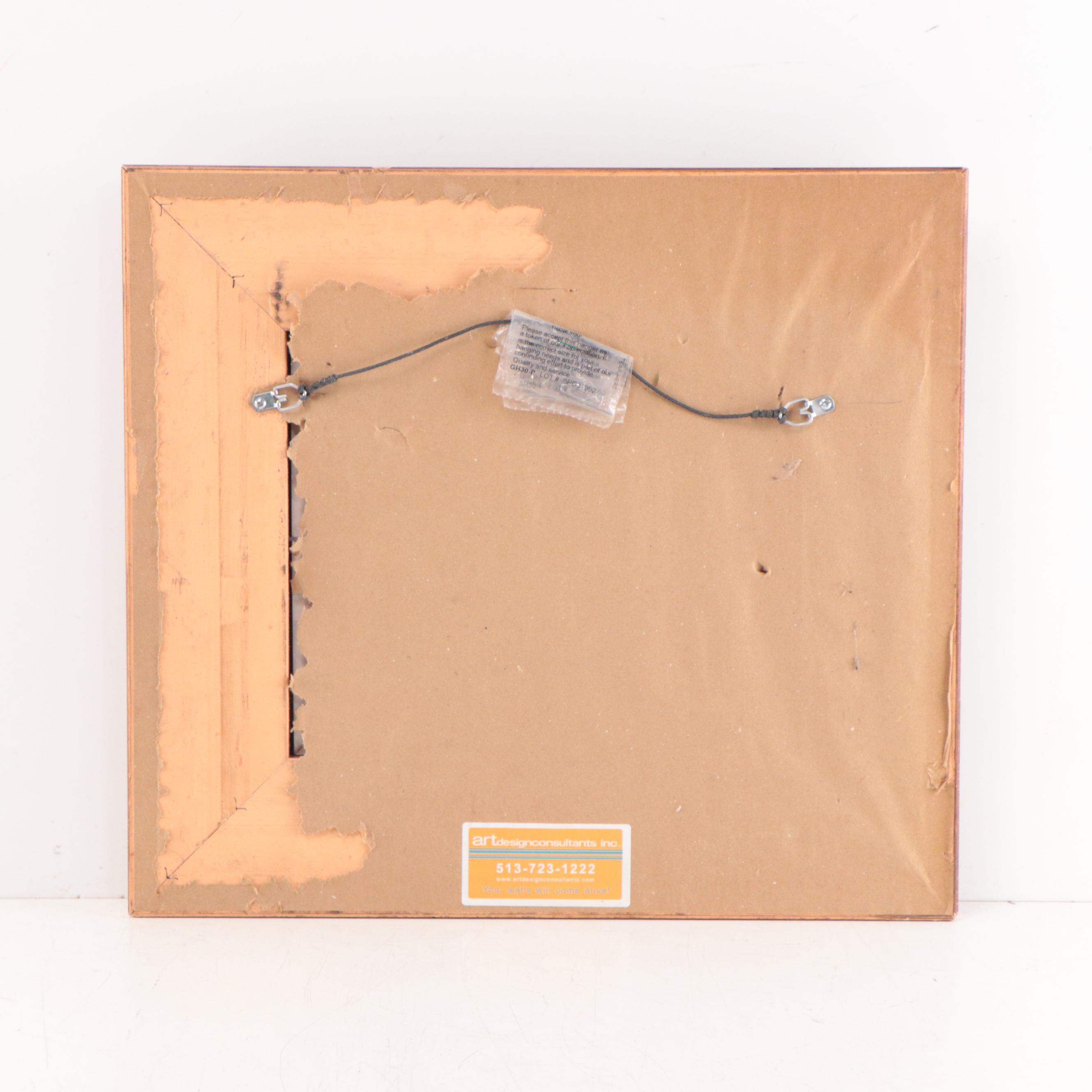 Stevenson Garden Scene Oil Painting