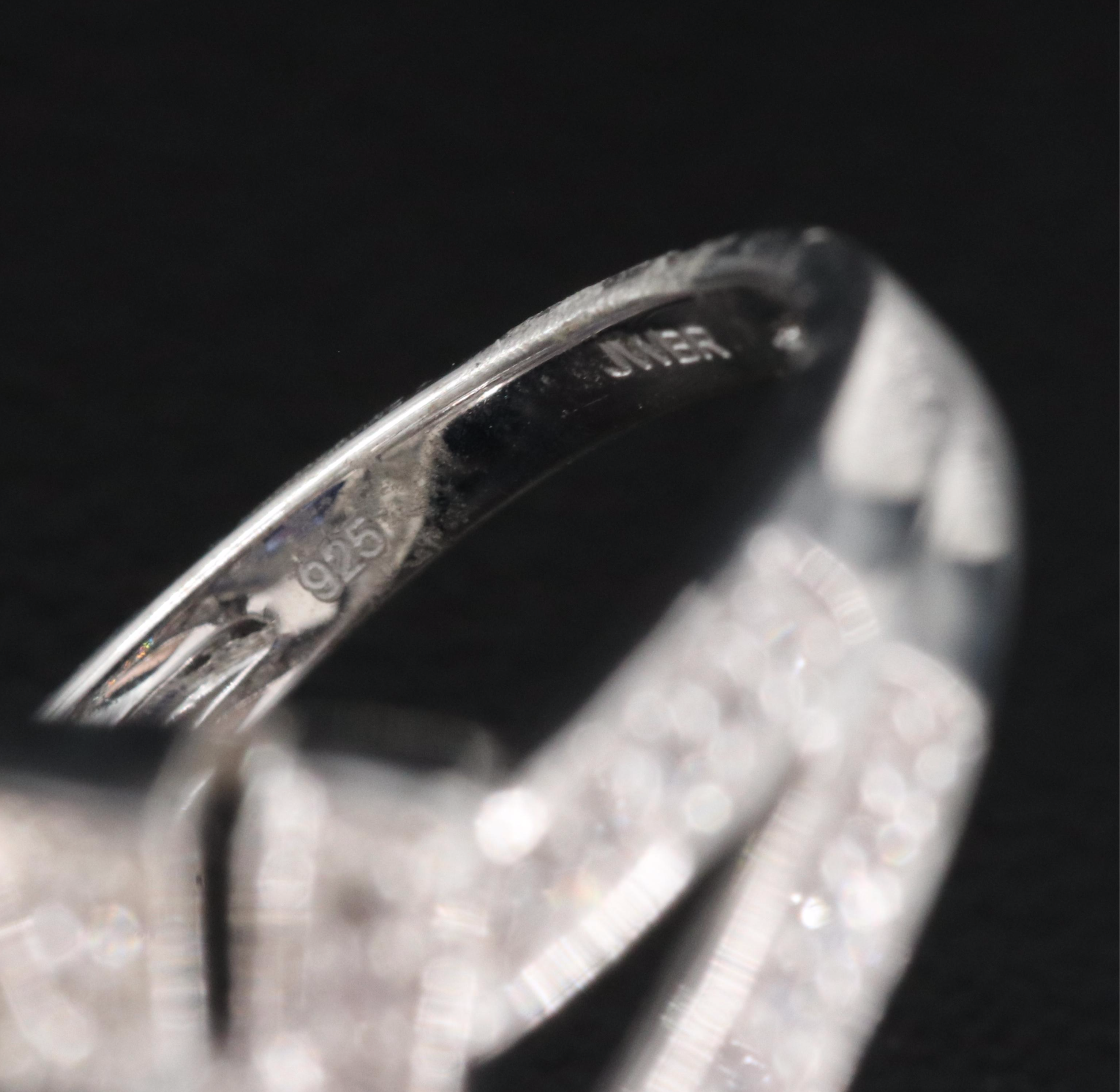 Sterling Sapphire Ring