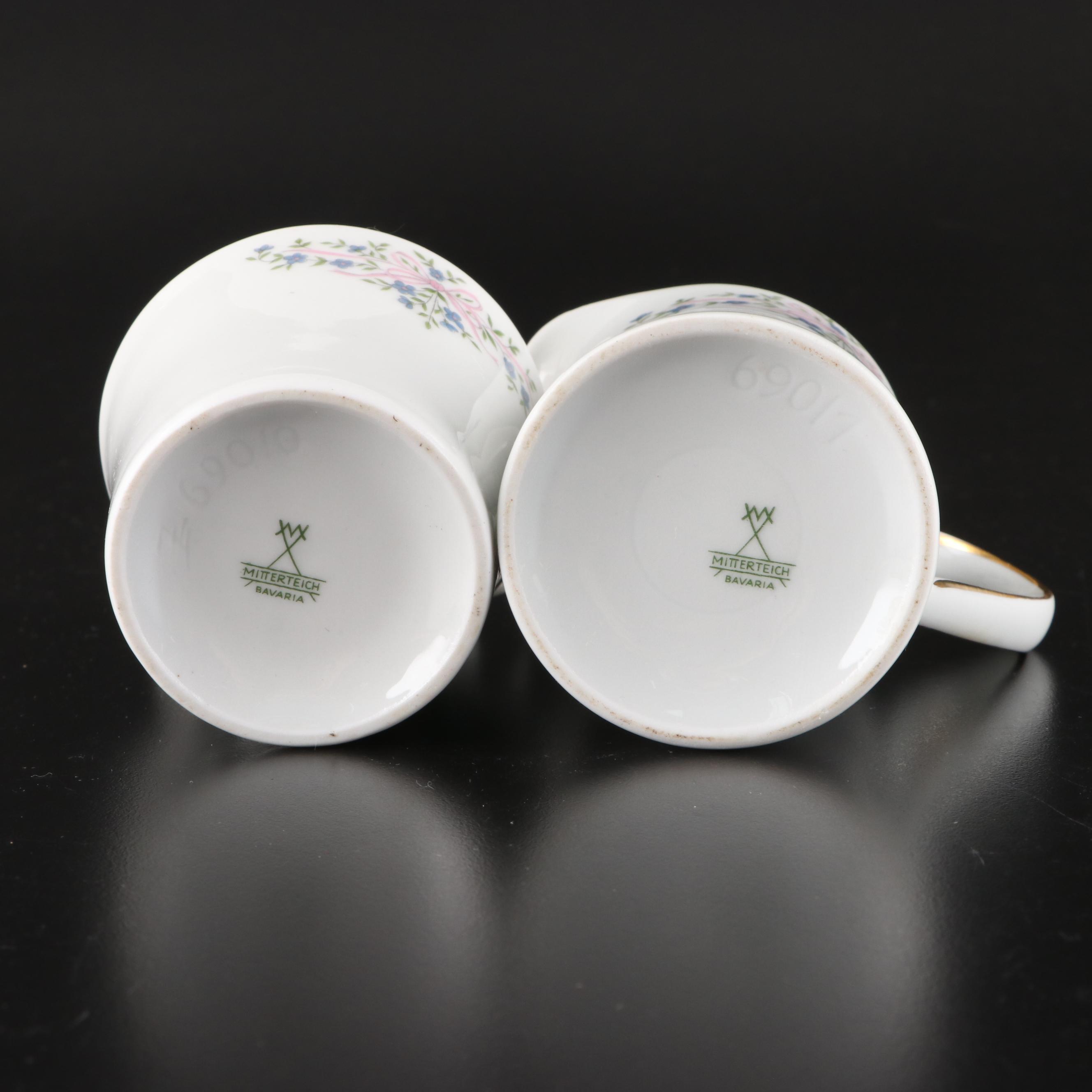 Mitterteich German Porcelain Coffee Set