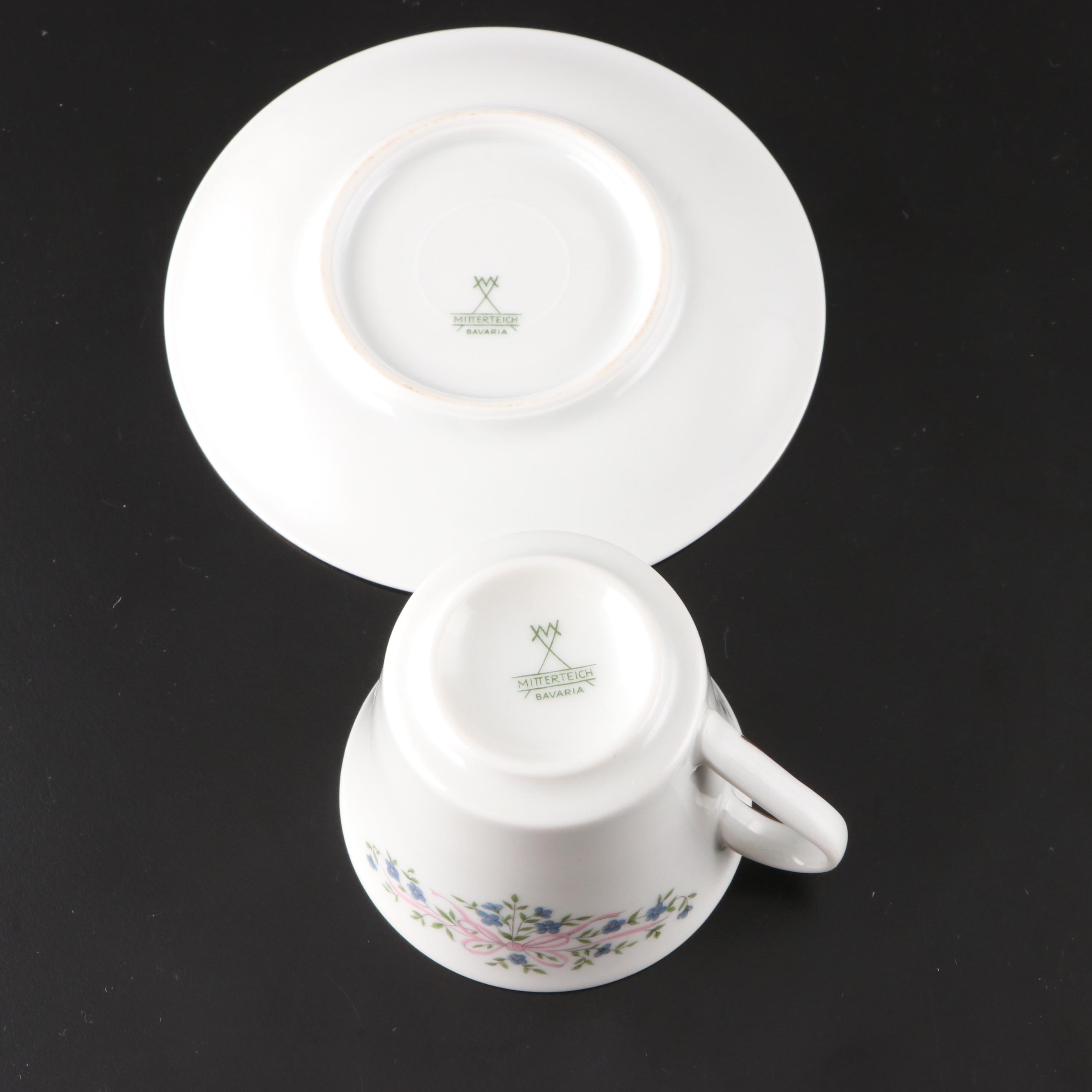 Mitterteich German Porcelain Coffee Set