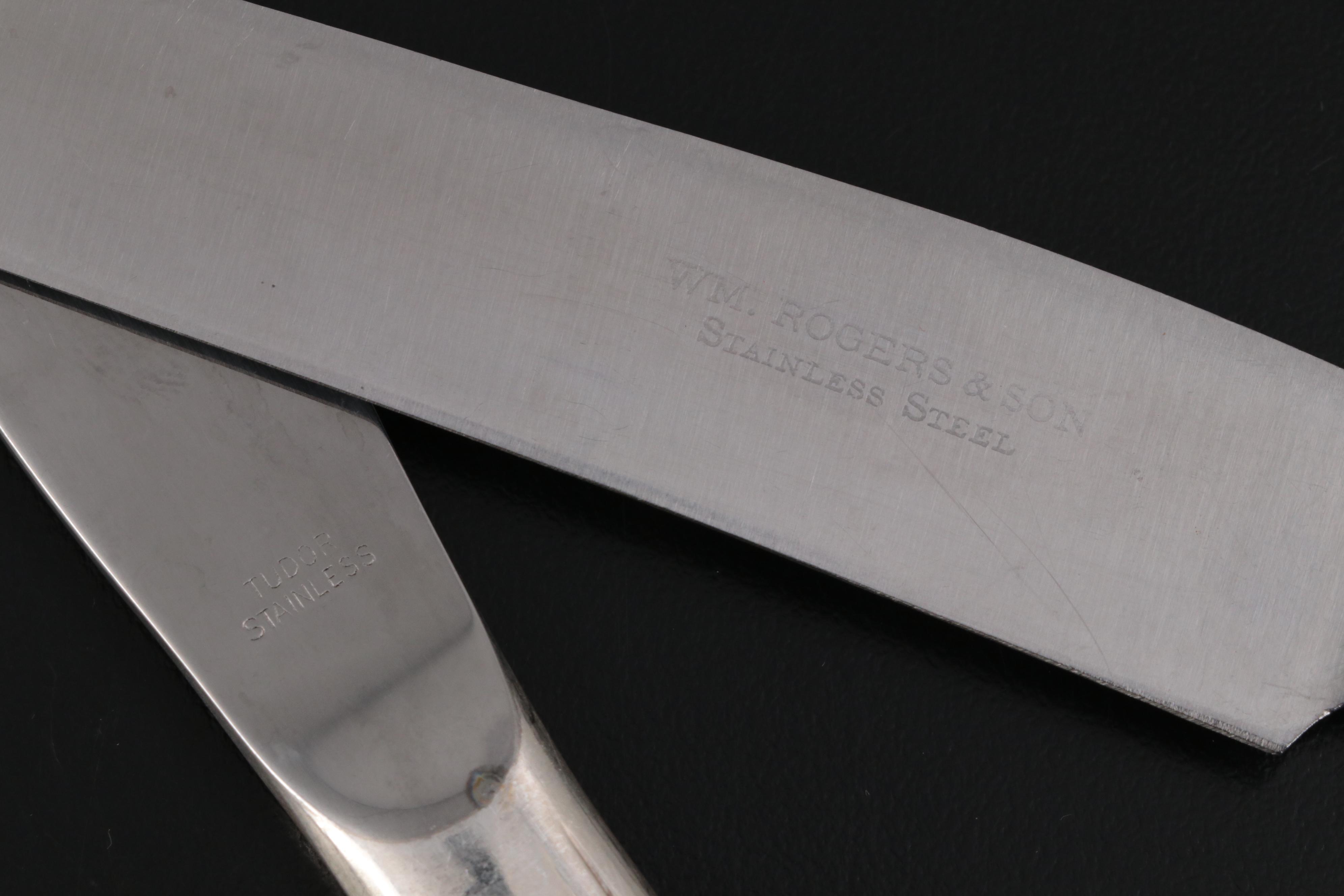 Wm. Rogers & Son "Debutante" and More Silver Plate Flatware and Utensils