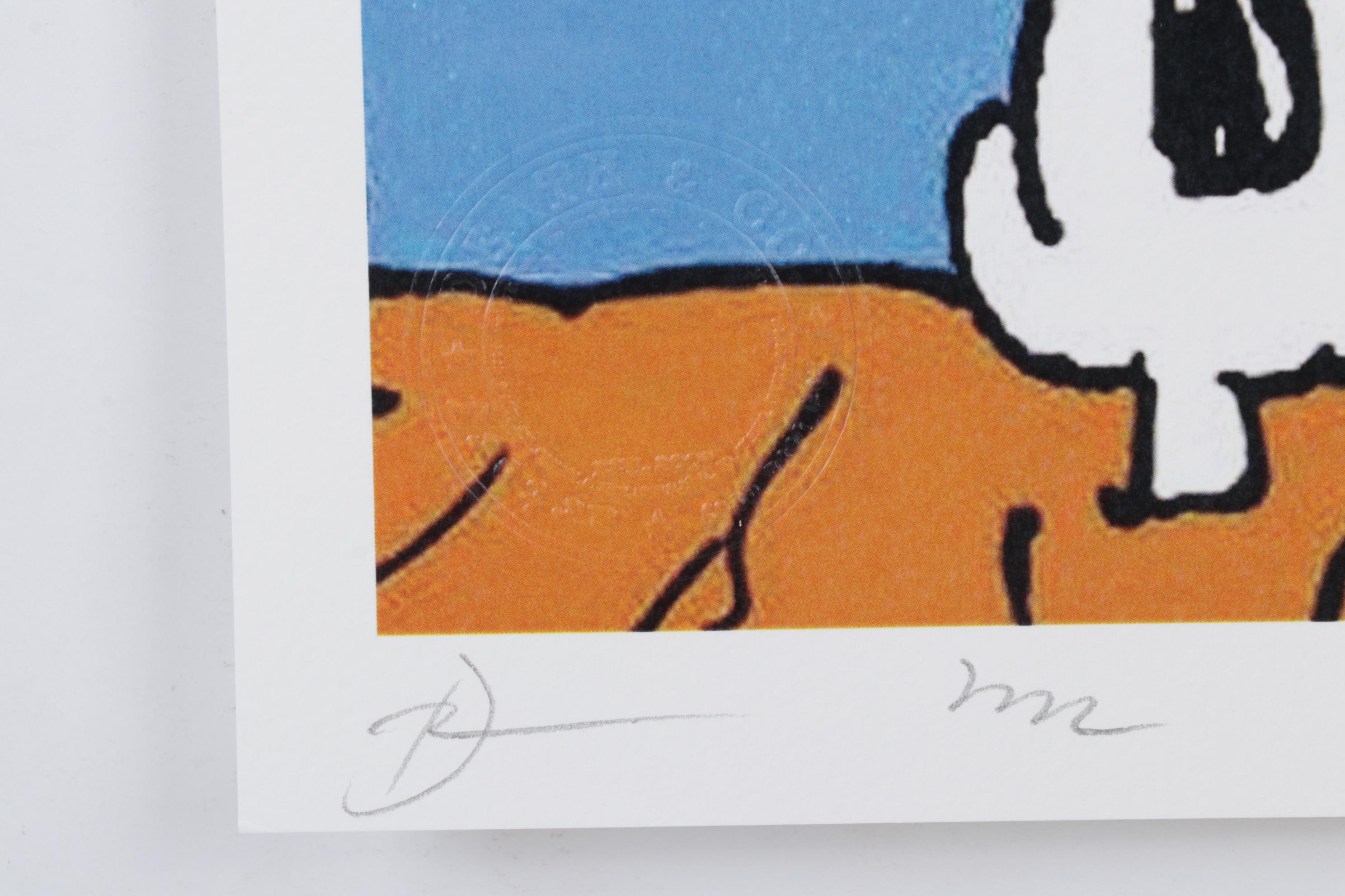 Death NYC Digital Pop Art Print "Snoopy and Charlie Brown / Starry Night"