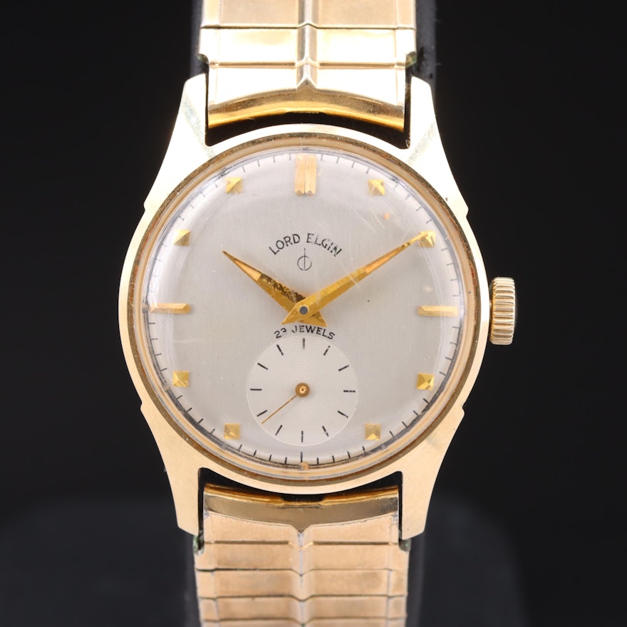 Vintage 14K Lord Elgin Wristwatch