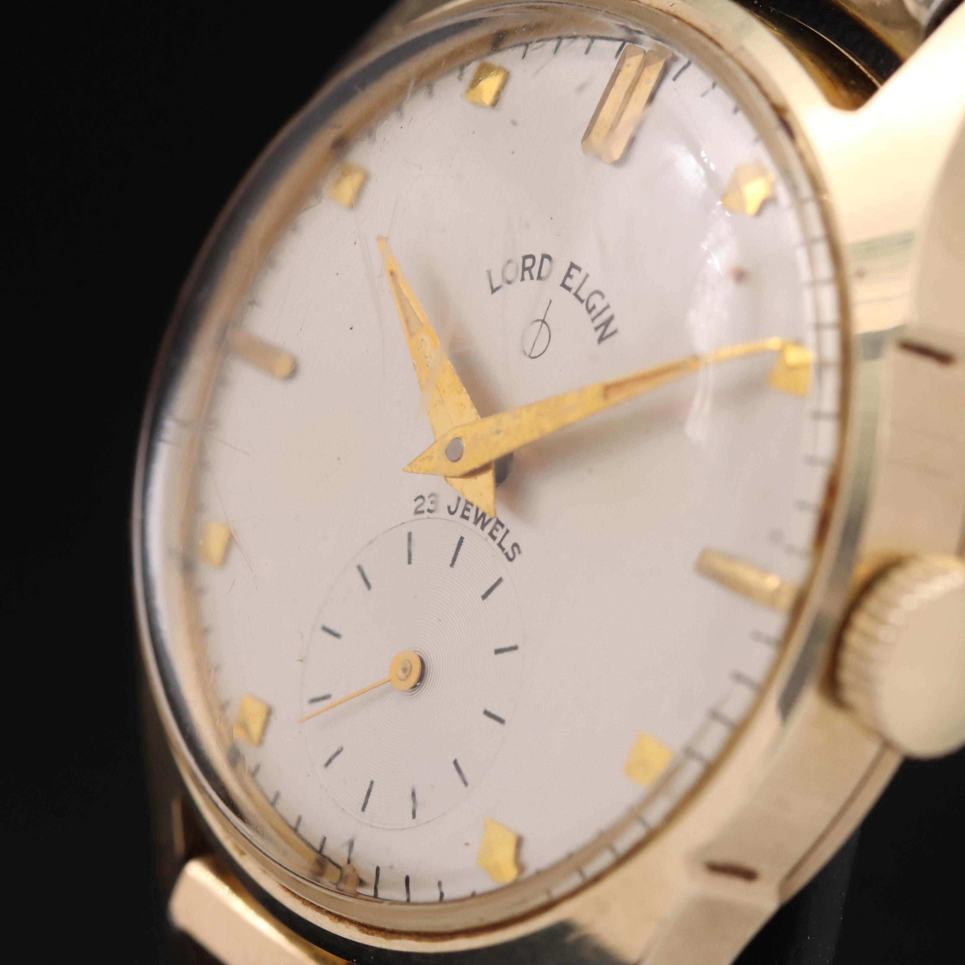 Vintage 14K Lord Elgin Watch