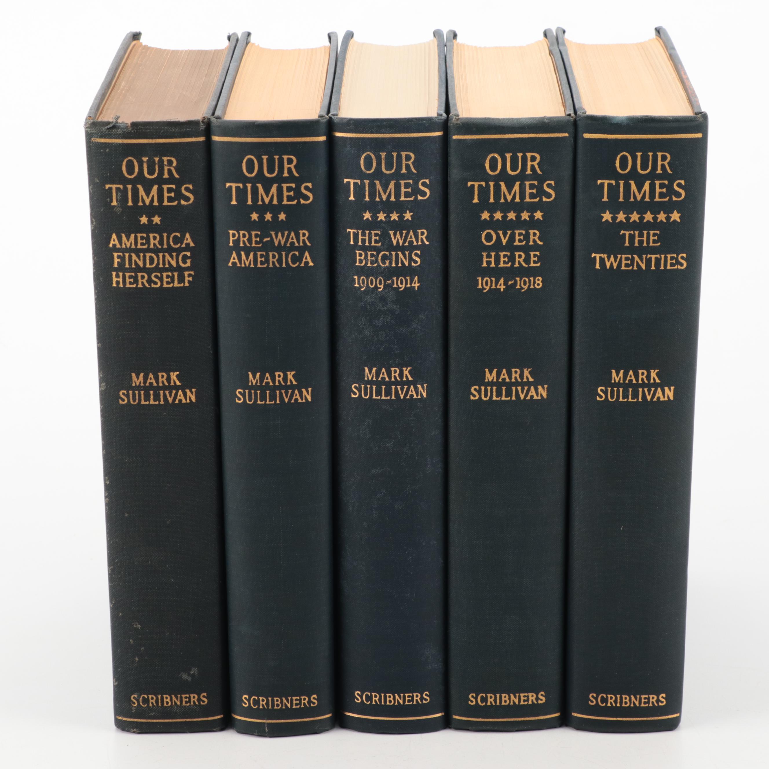 "Our Times" Near Complete Set by Mark Sullivan, 1929–1935