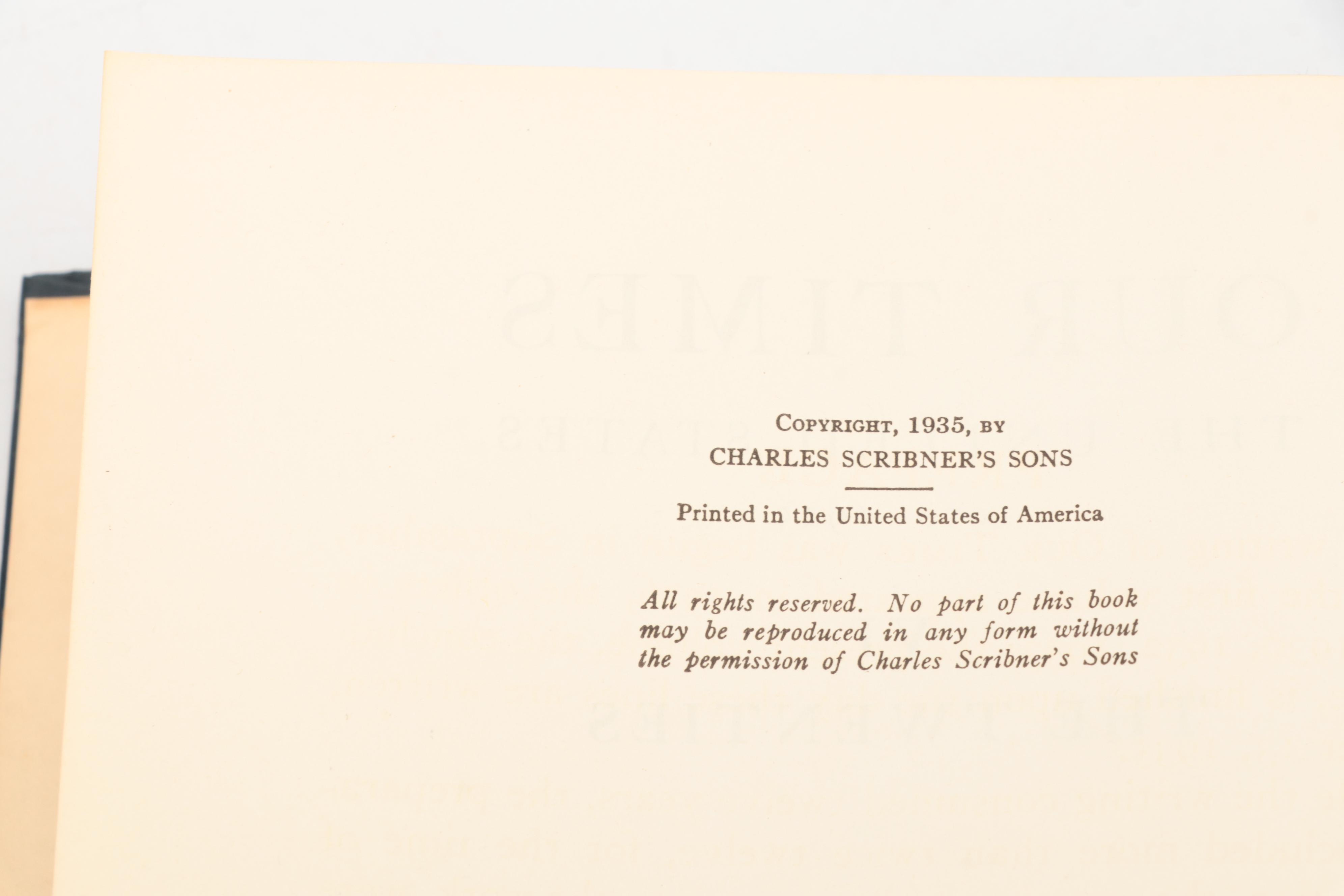 "Our Times" Near Complete Set by Mark Sullivan, 1929–1935