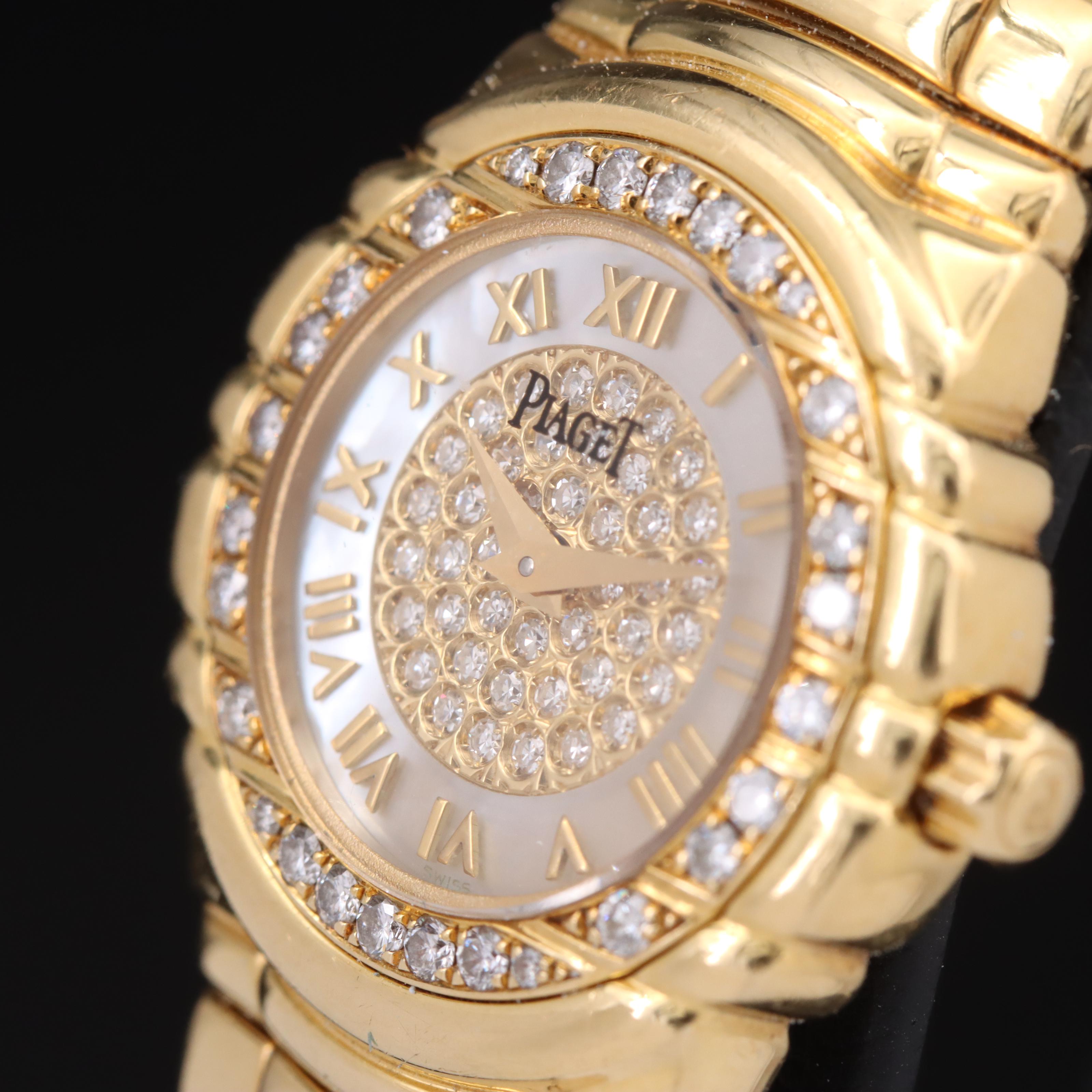18K Piaget Tanagra Diamond Watch