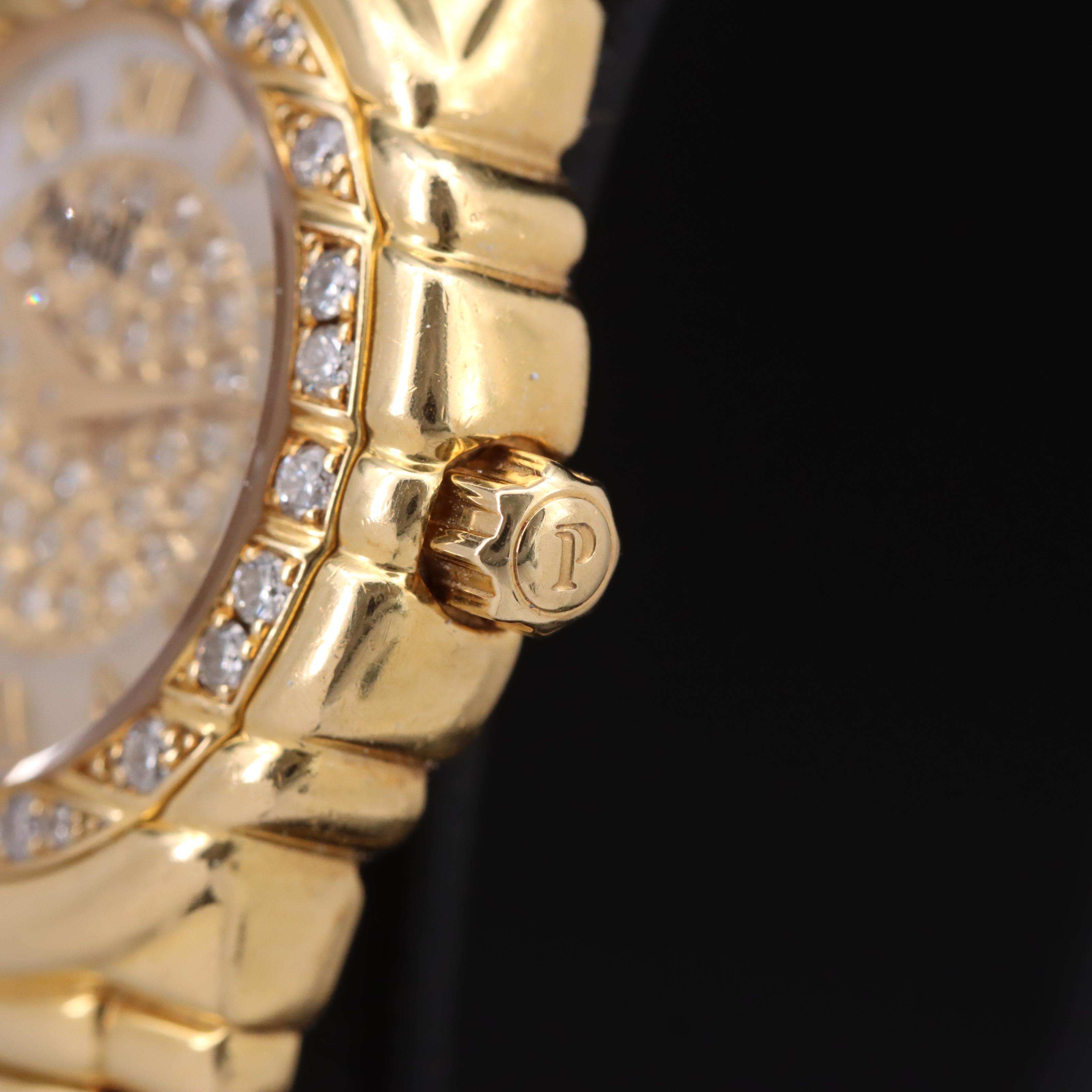 18K Piaget Tanagra Diamond Watch
