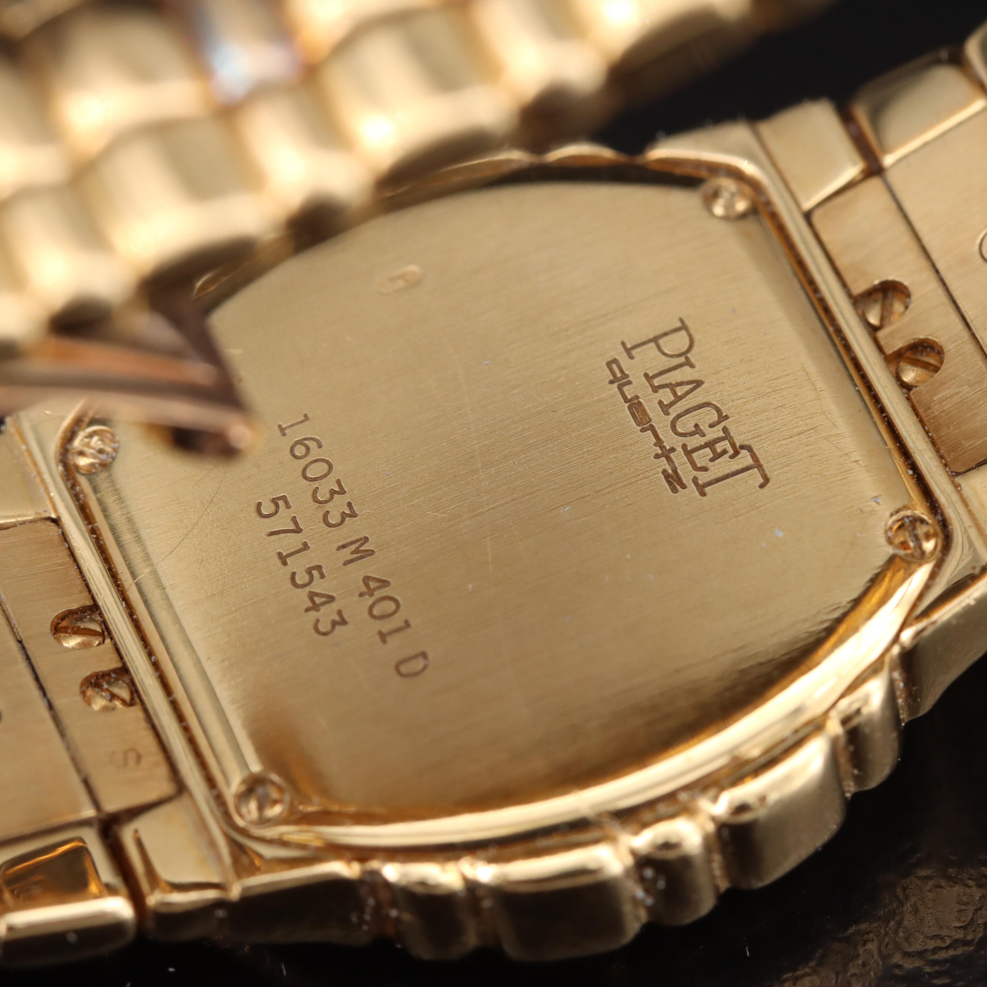 18K Piaget Tanagra Diamond Watch