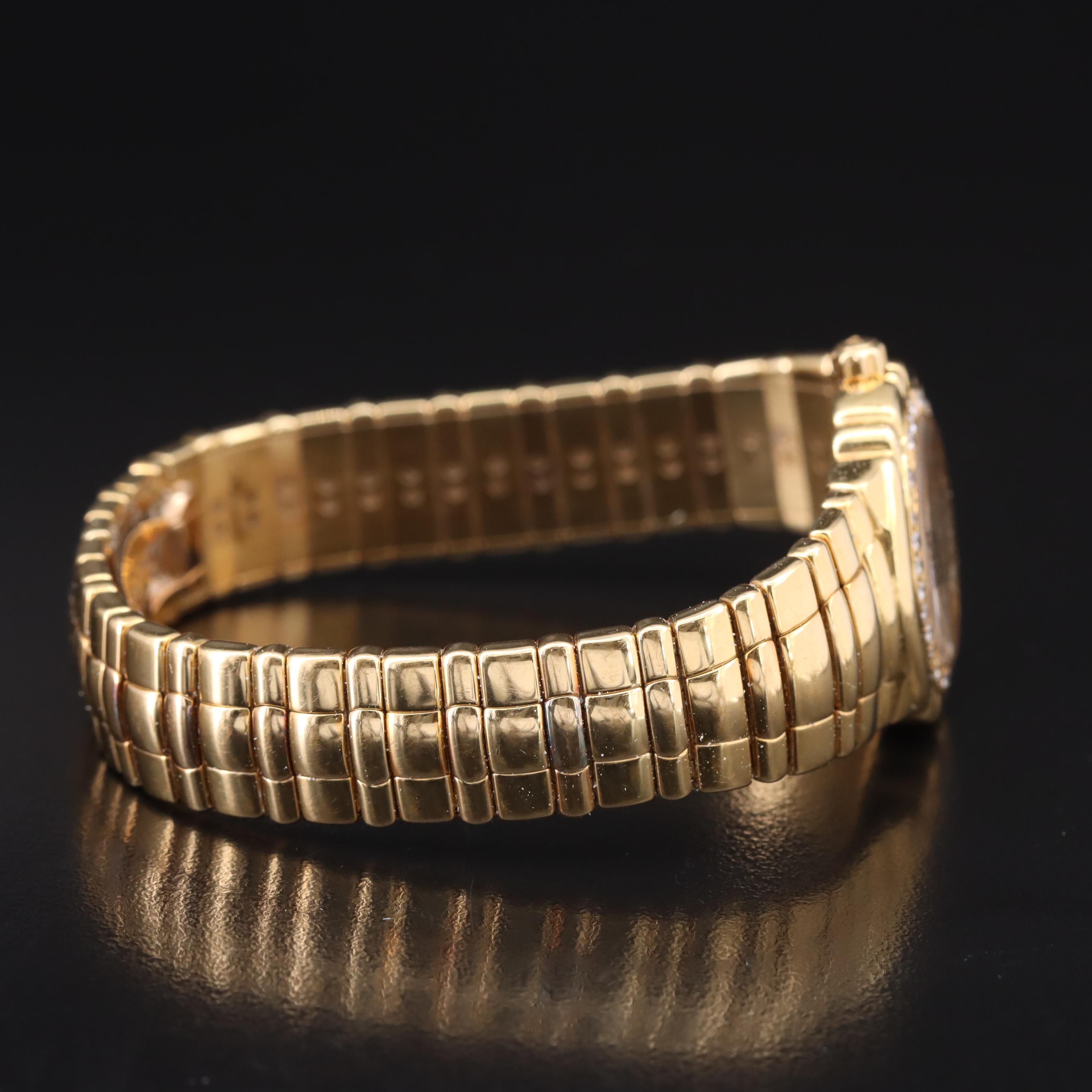 18K Piaget Tanagra Diamond Watch