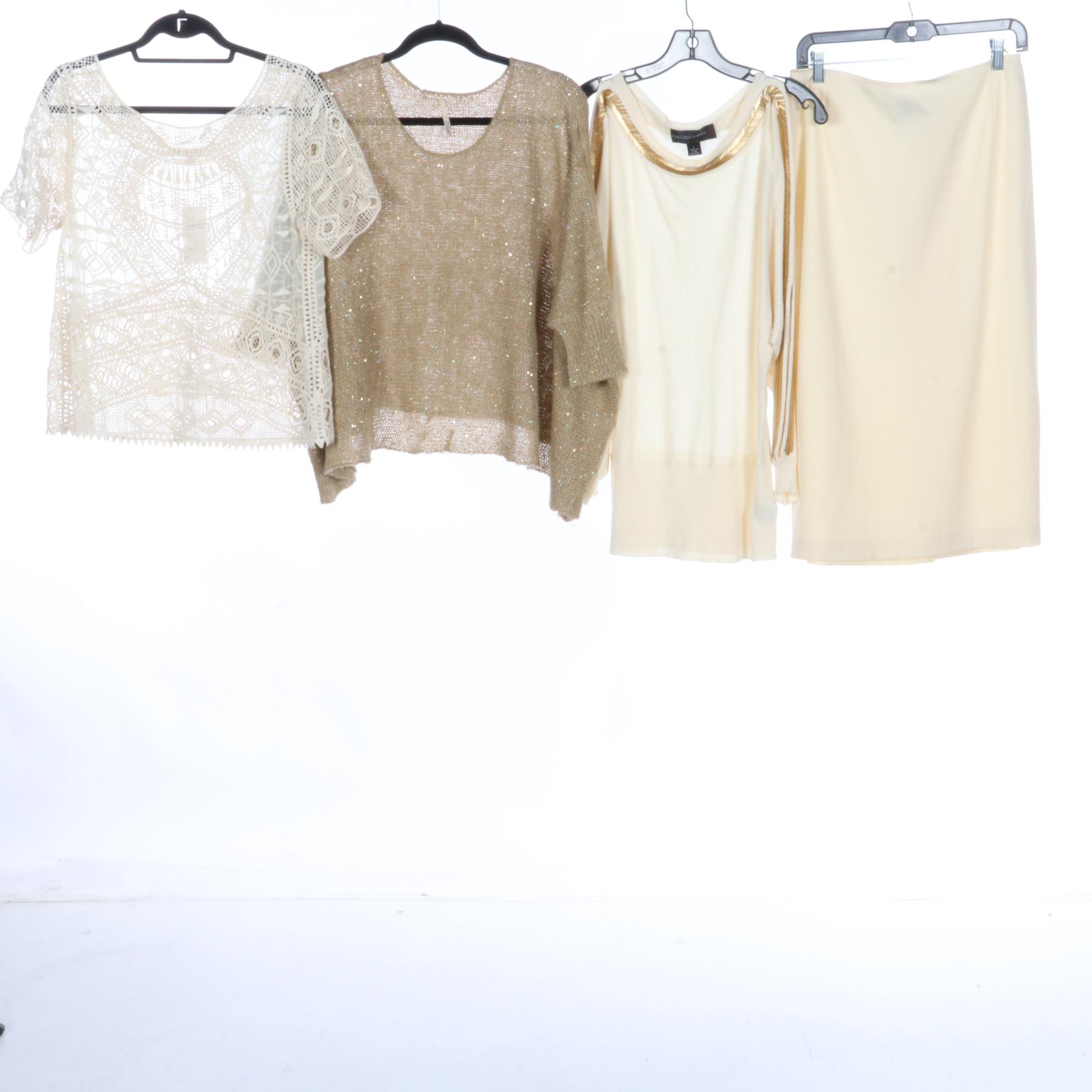 Max Mara Skirt, M for Bolide Dress, with Ella Moss and Other Tops/Sweaters