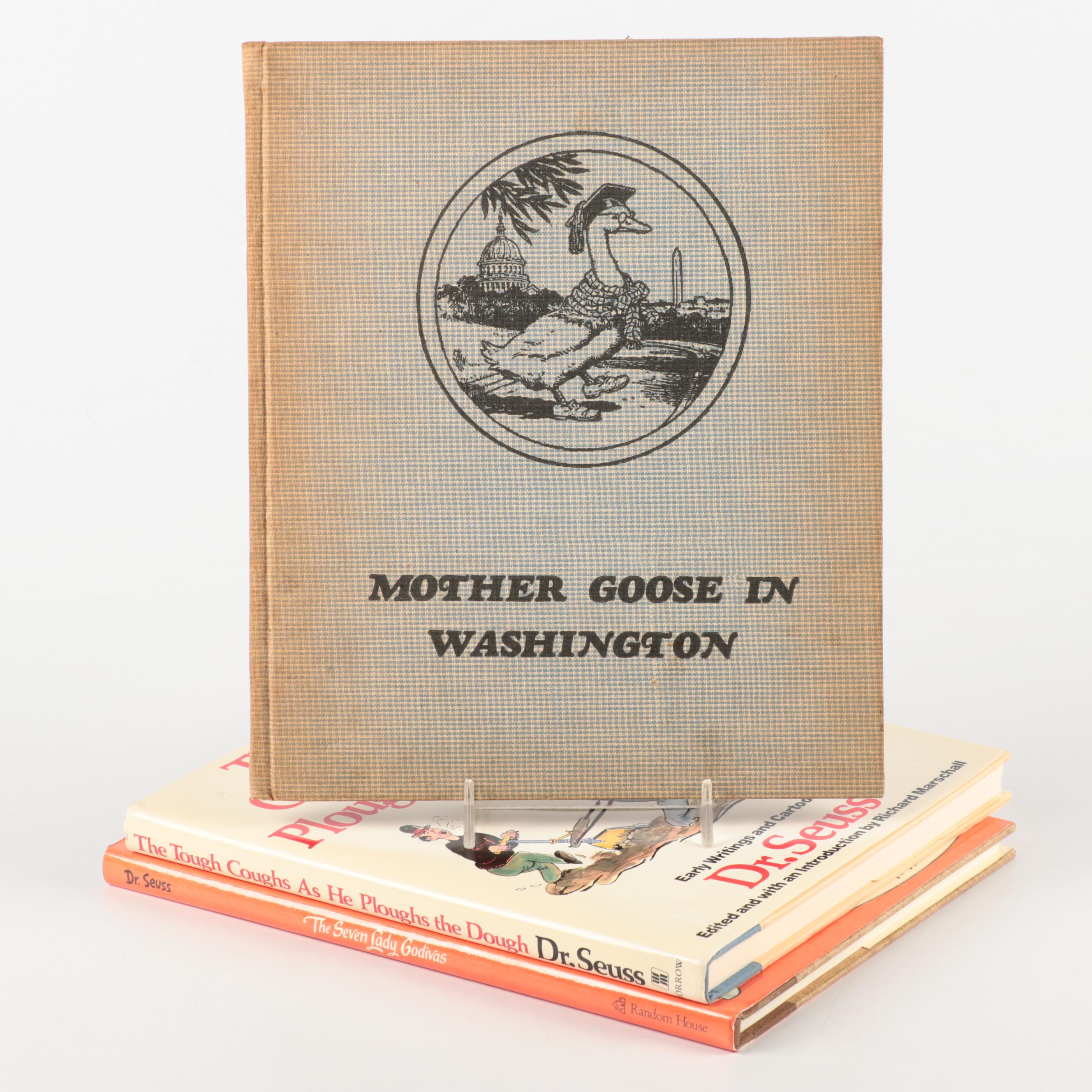 First Edition "Mother Goose in Washington" with Dr. Seuss Books