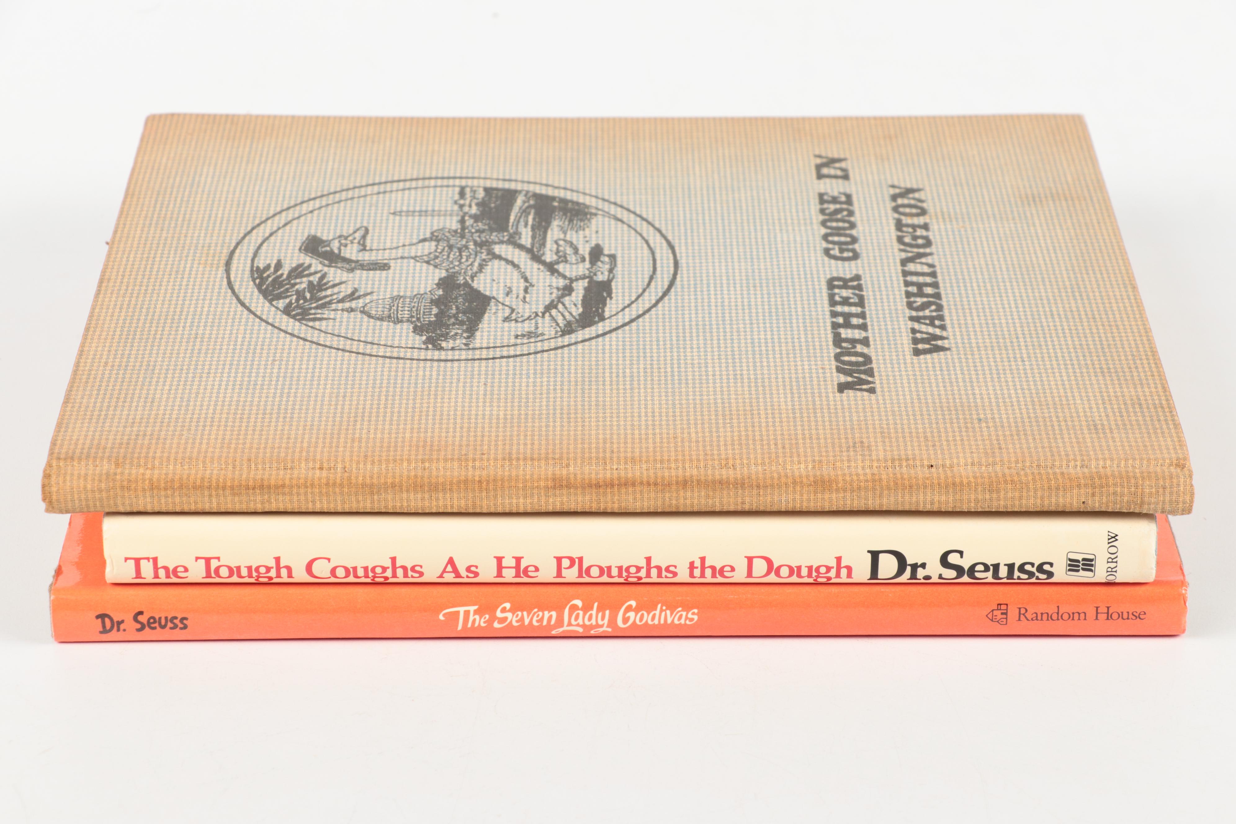 First Edition "Mother Goose in Washington" with Dr. Seuss Books