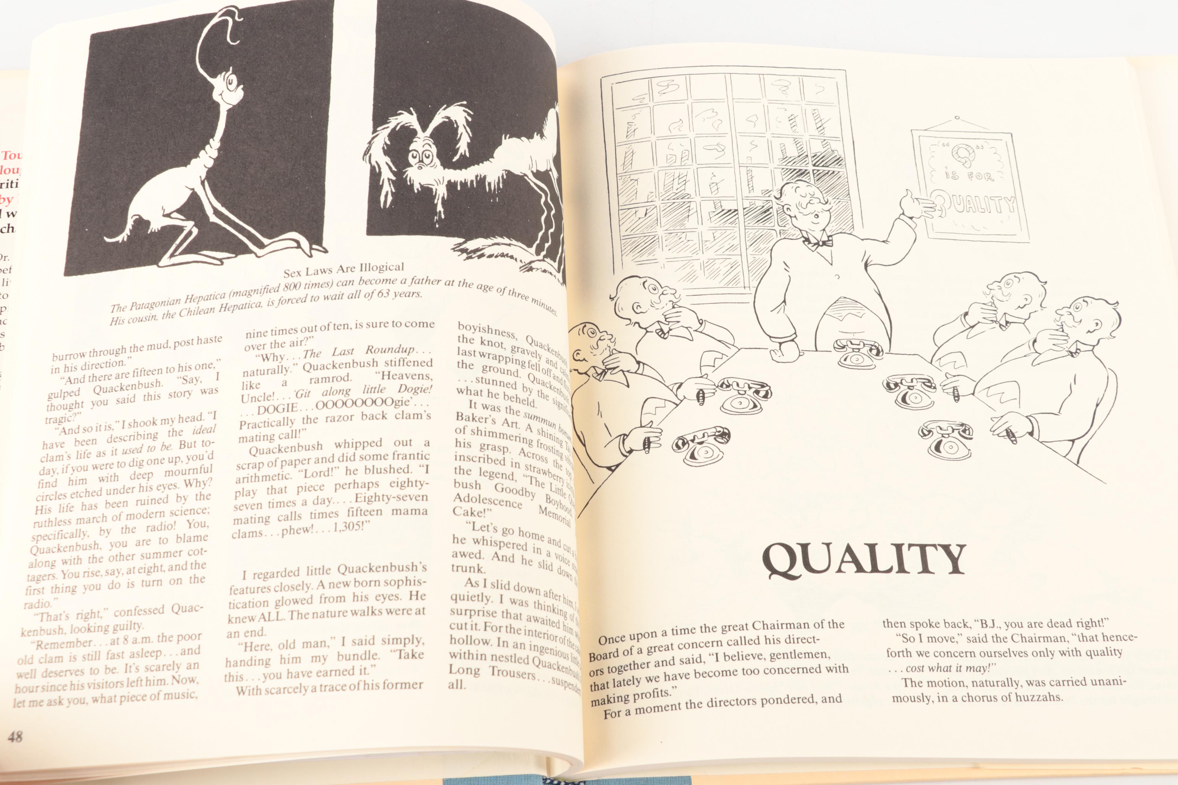 First Edition "Mother Goose in Washington" with Dr. Seuss Books