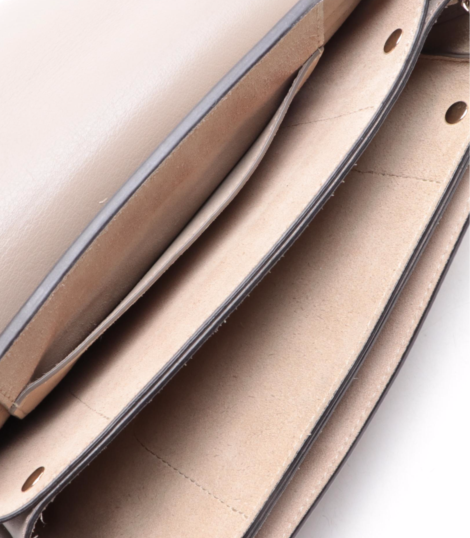 Chloé Faye Small Shoulder Bag in Leather and Suede