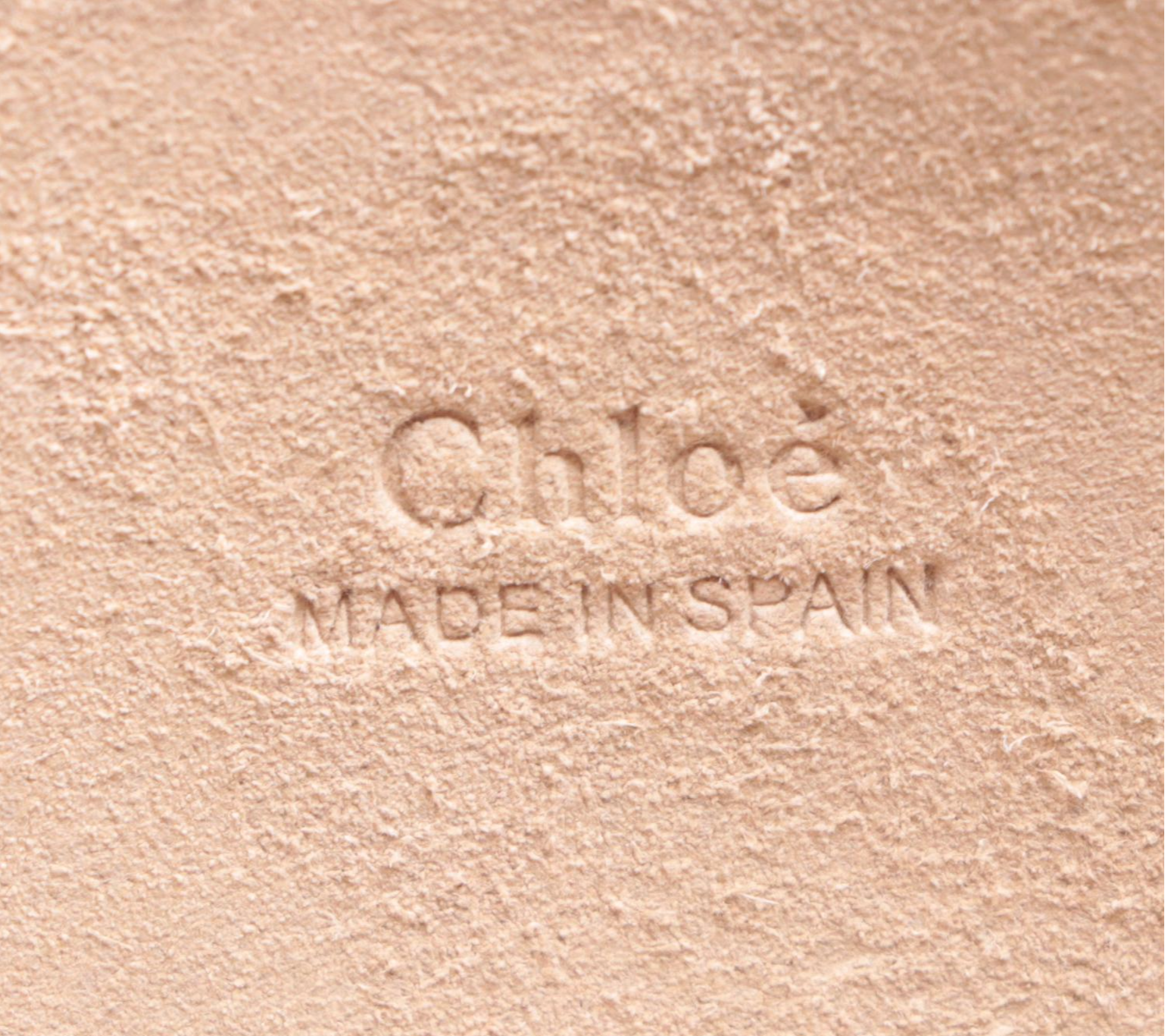 Chloé Faye Small Shoulder Bag in Leather and Suede