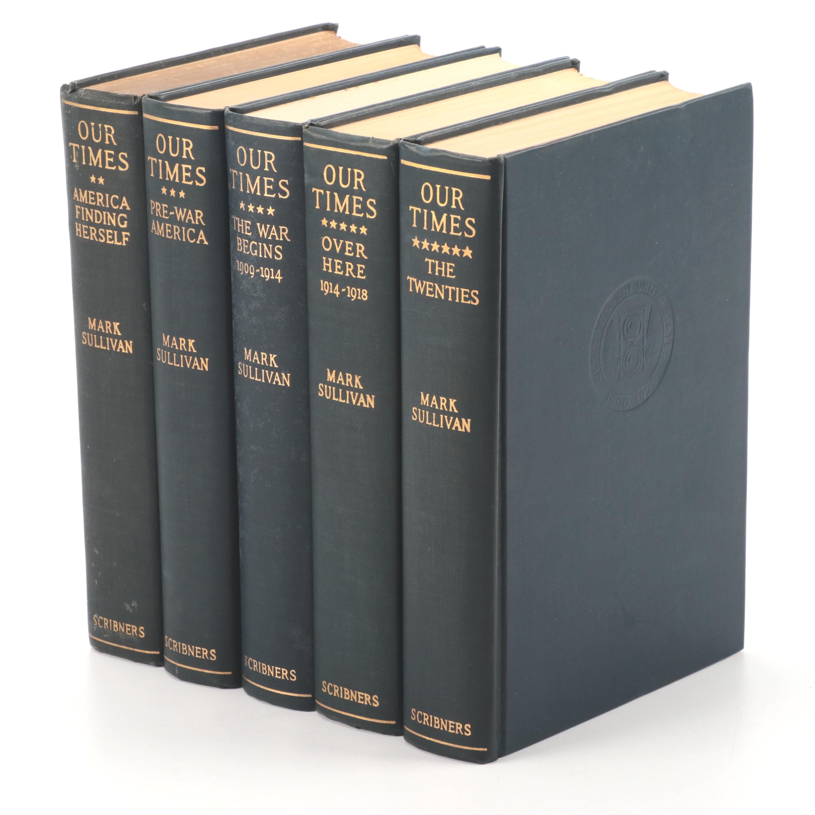"Our Times" Near Complete Set by Mark Sullivan, 1929–1935