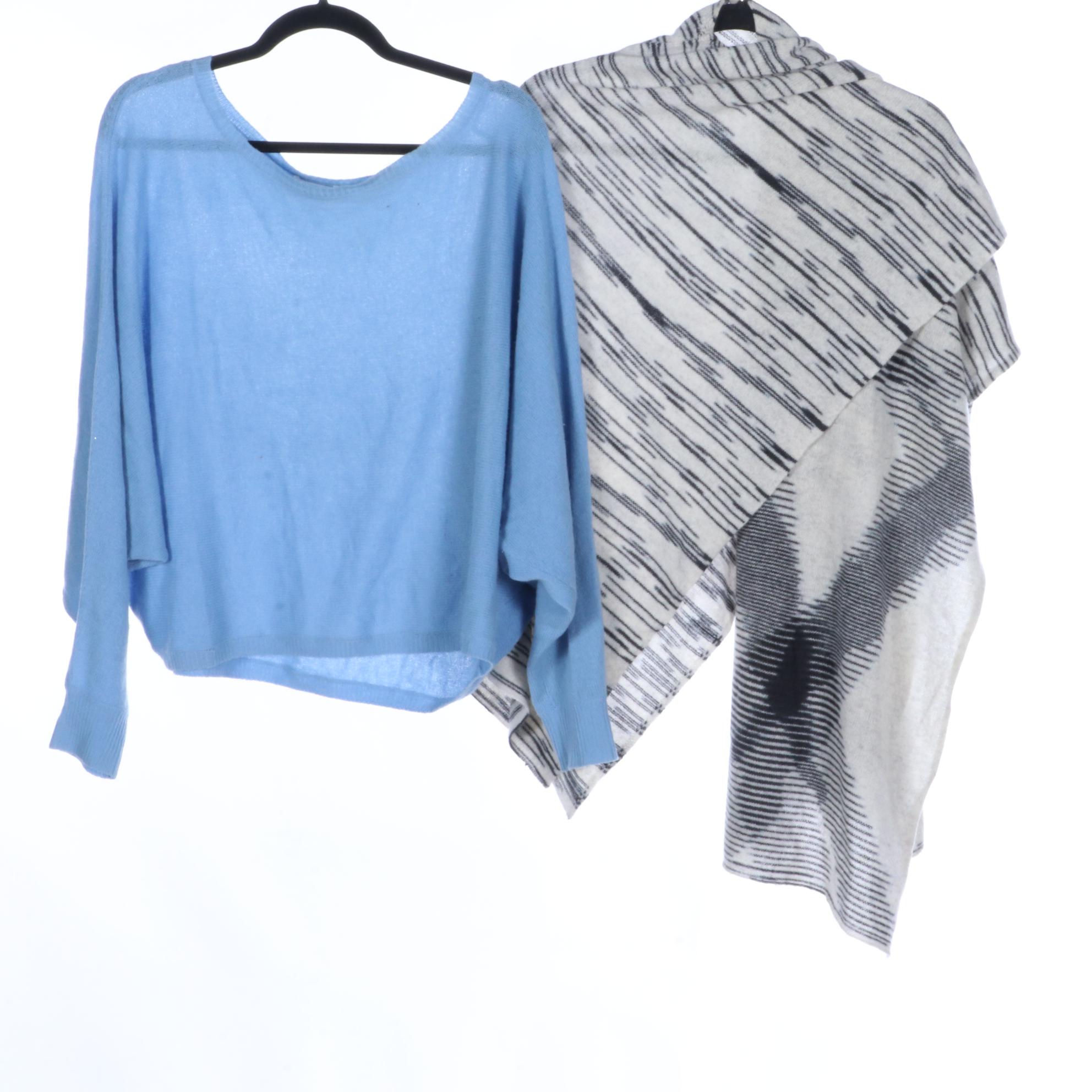 Boo Gemes V-Neck Cashmere, Minnie Rose, Emma & Posh, and More Cashmere Tops