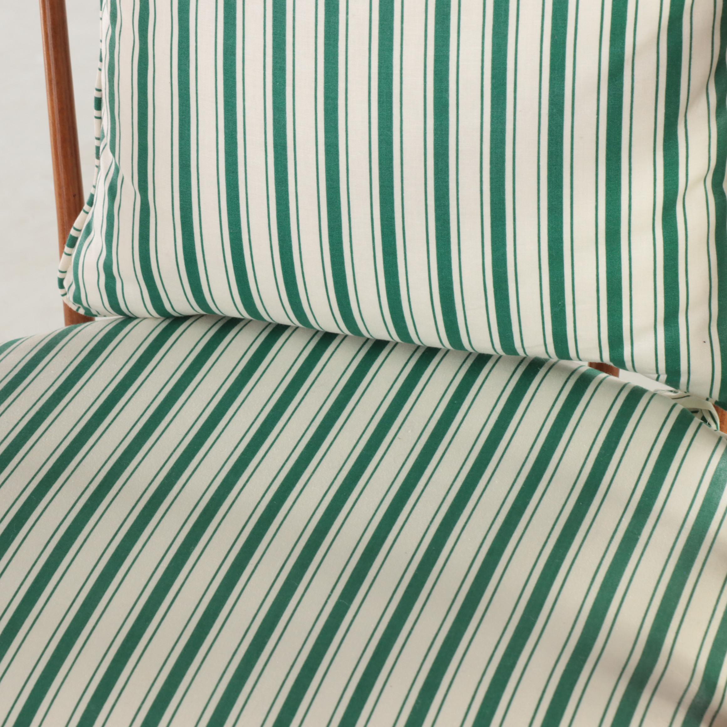 Nichols & Stone Co. Classical Style Maple Rod-Back Rocker, Late 20th Century