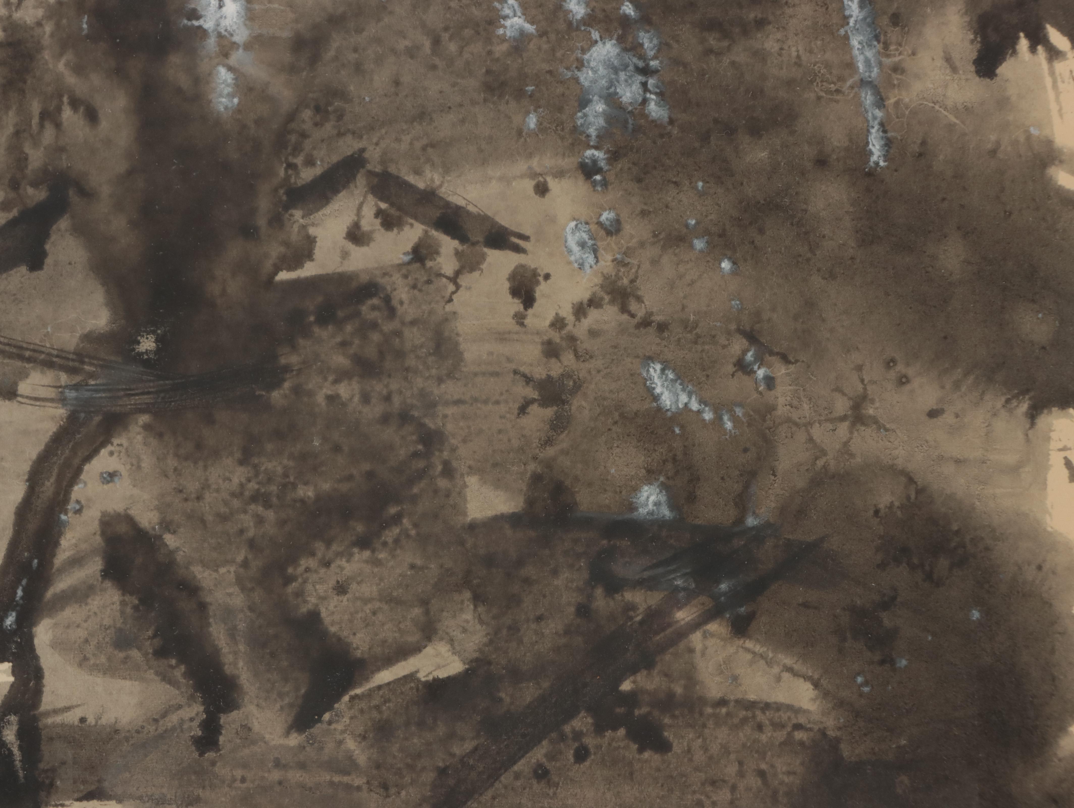 J. Morrison Watercolor Painting, 1960