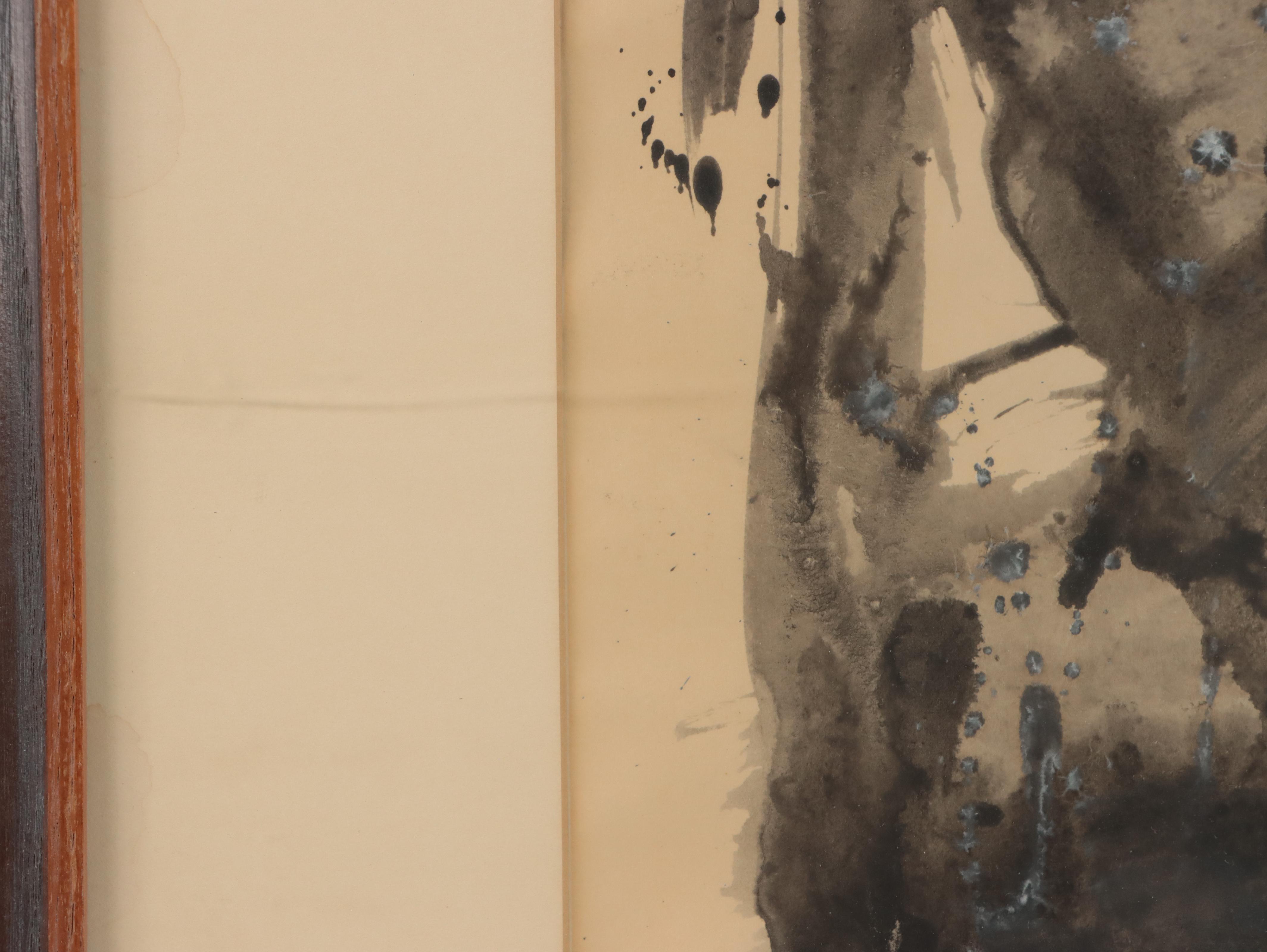 J. Morrison Watercolor Painting, 1960