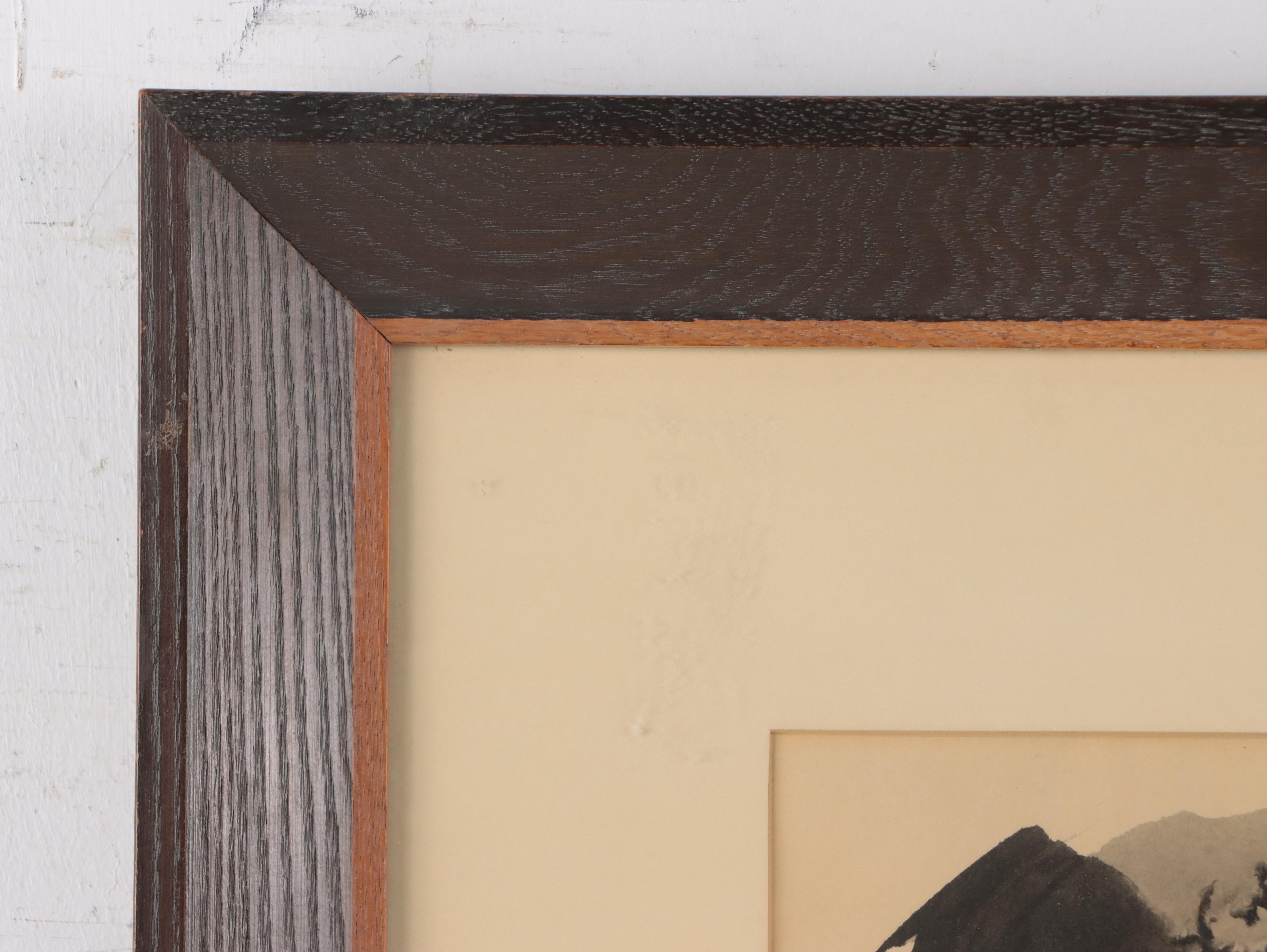 J. Morrison Watercolor Painting, 1960