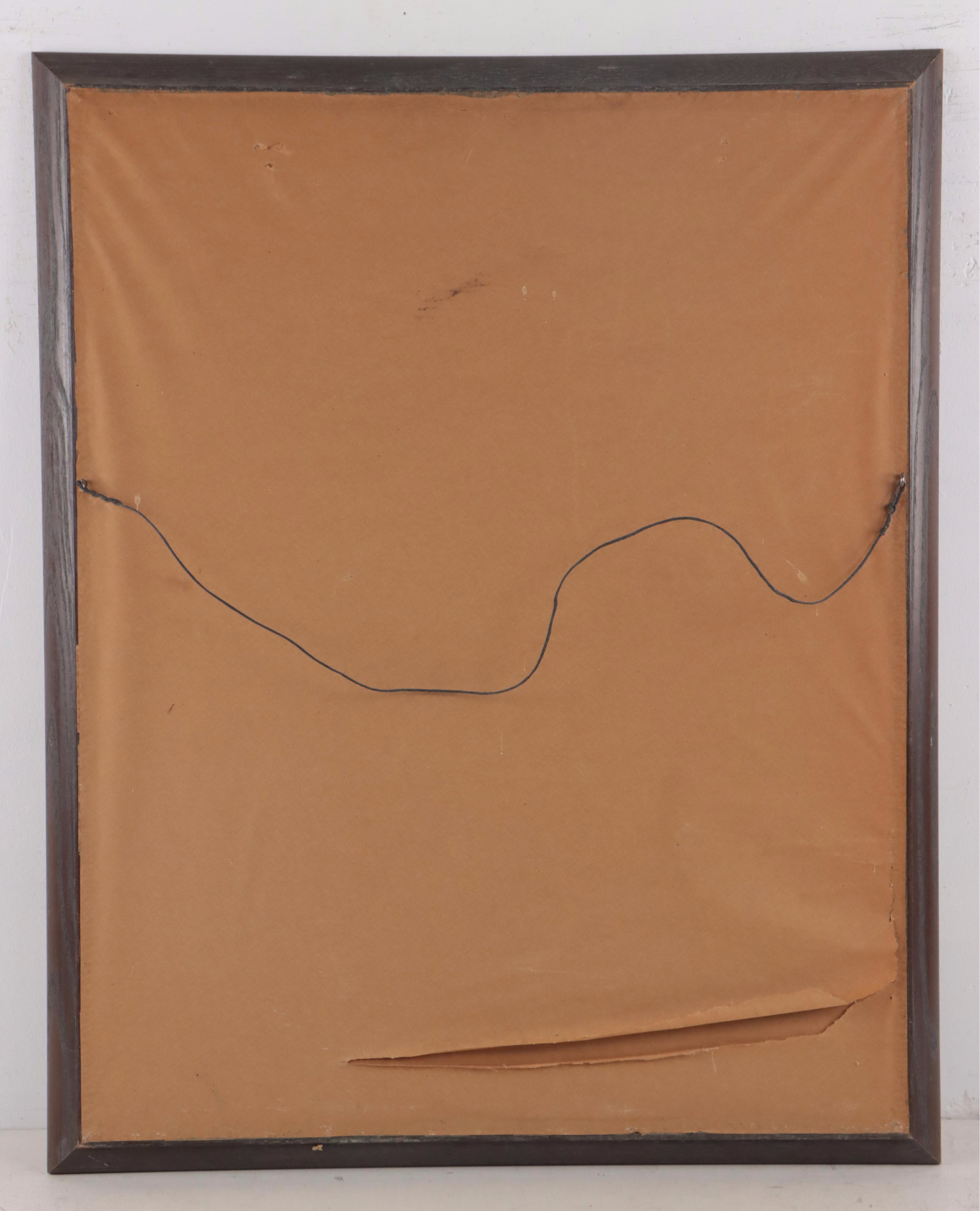 J. Morrison Watercolor Painting, 1960