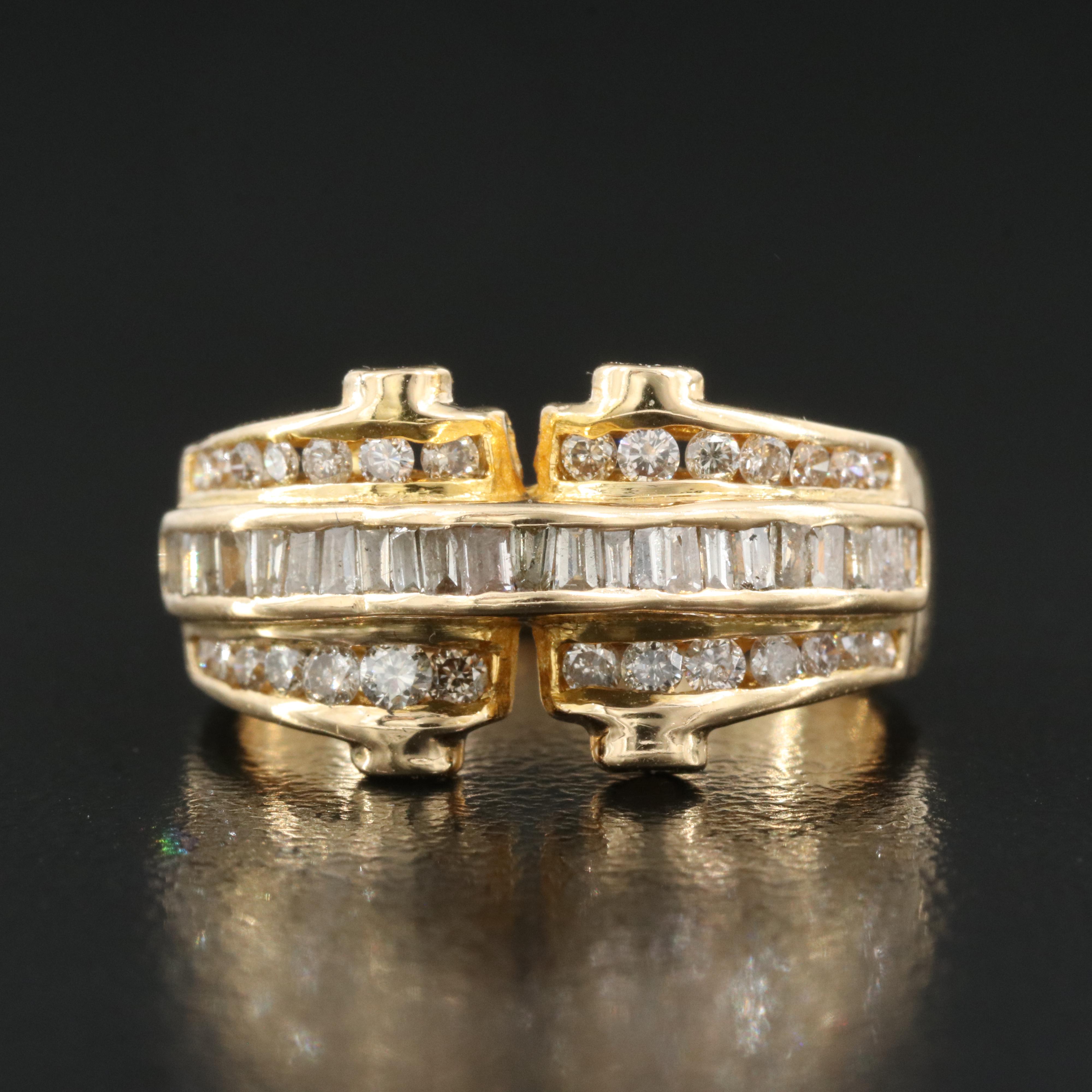 18K 0.67 CTW Diamond Ring