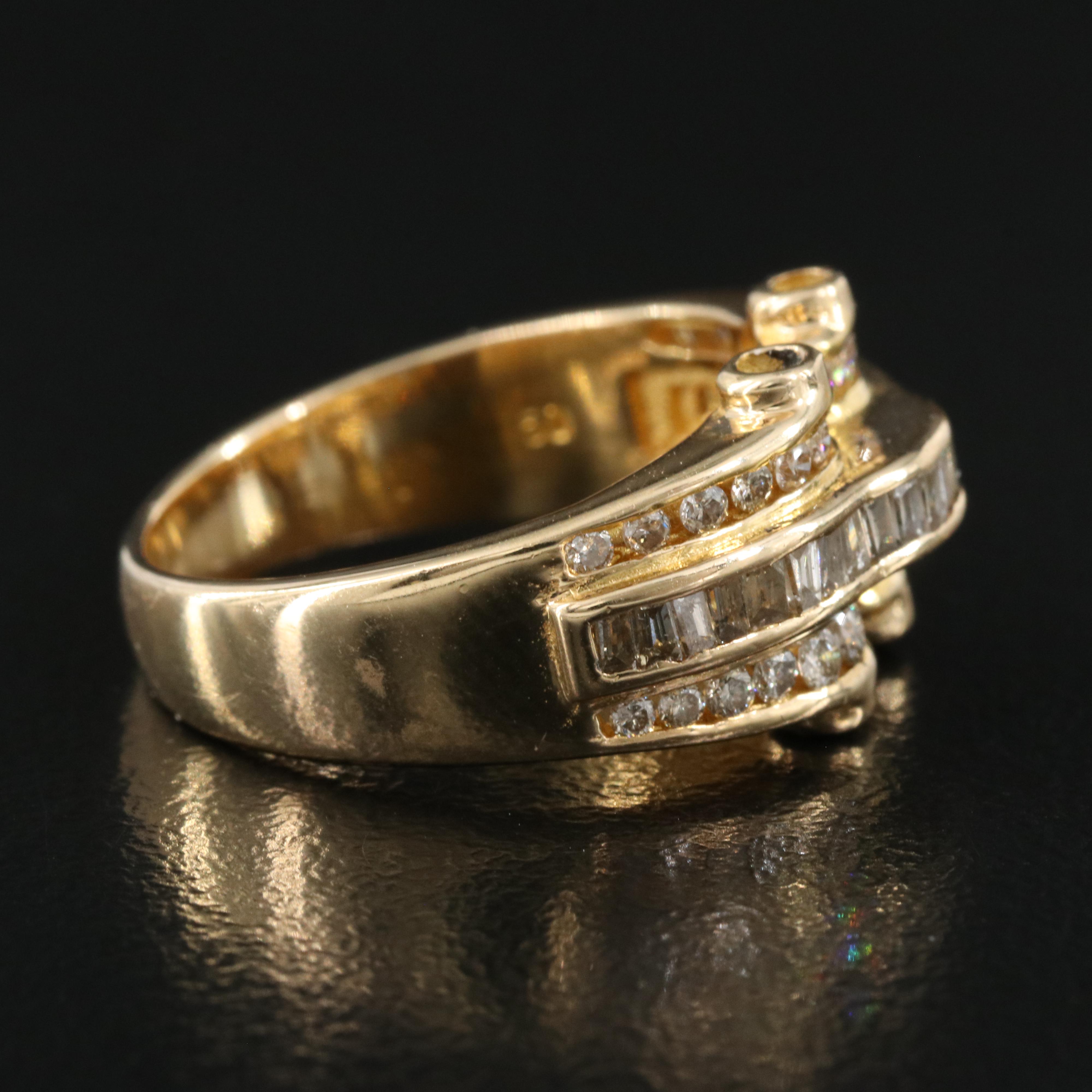 18K 0.67 CTW Diamond Ring