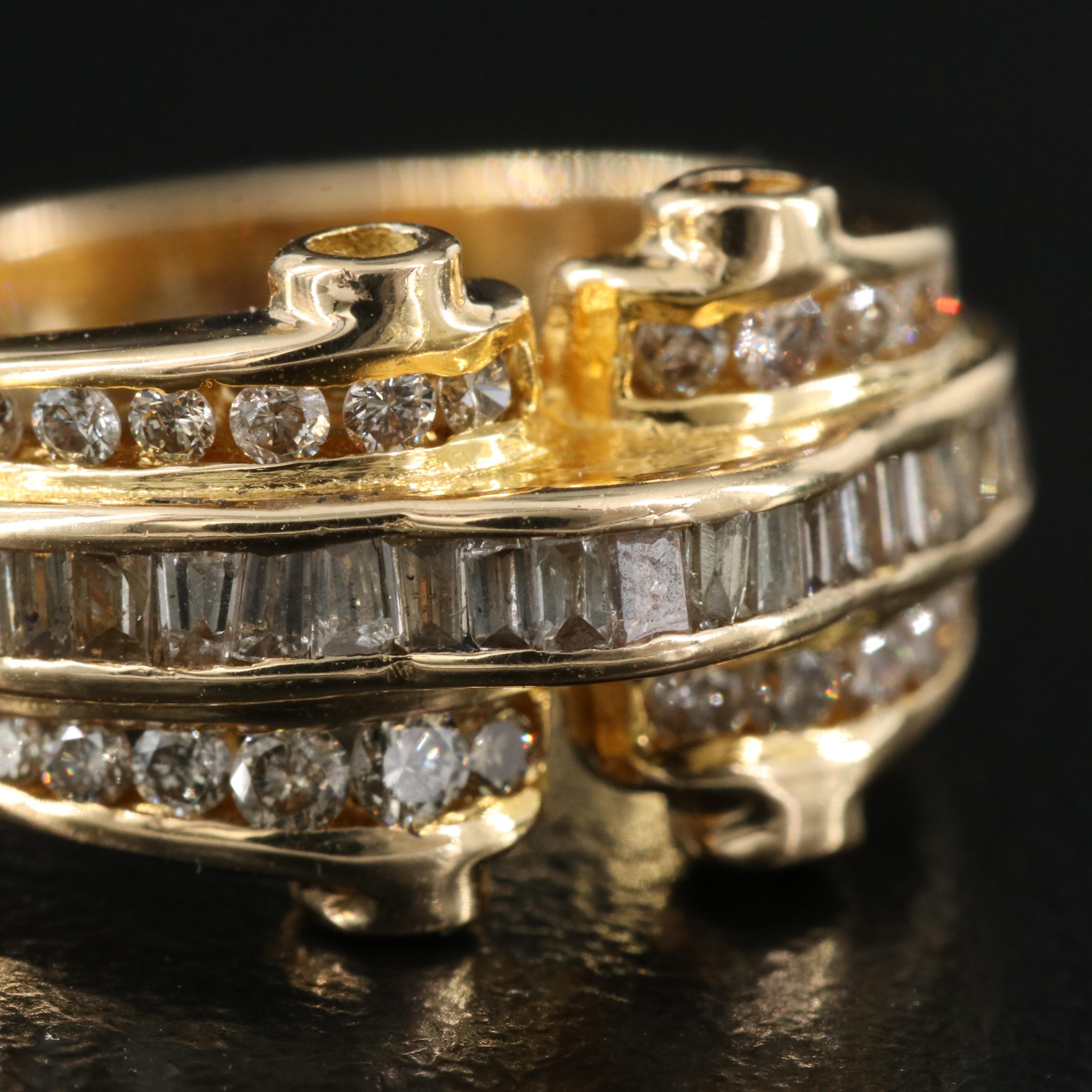 18K 0.67 CTW Diamond Ring