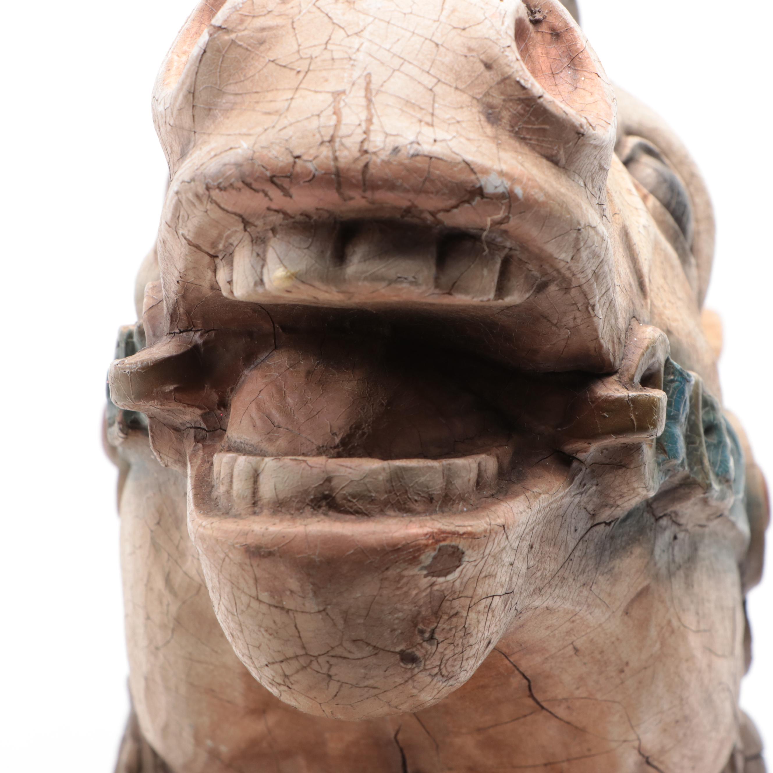 ALFCO New York Composite Carousel Horse Head, Mid-20th Century