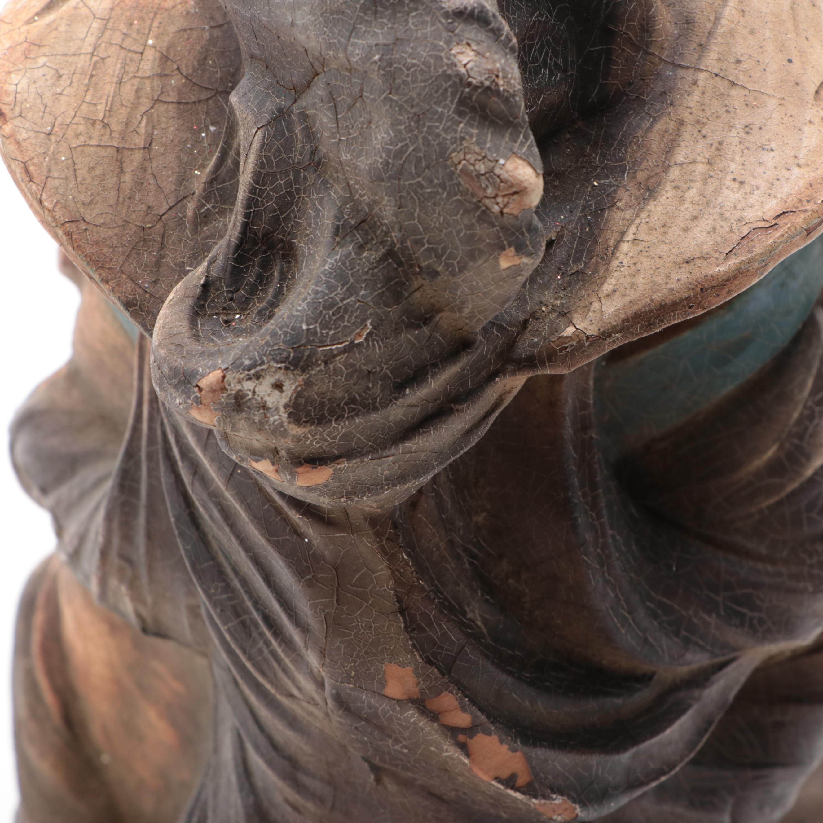 ALFCO New York Composite Carousel Horse Head, Mid-20th Century