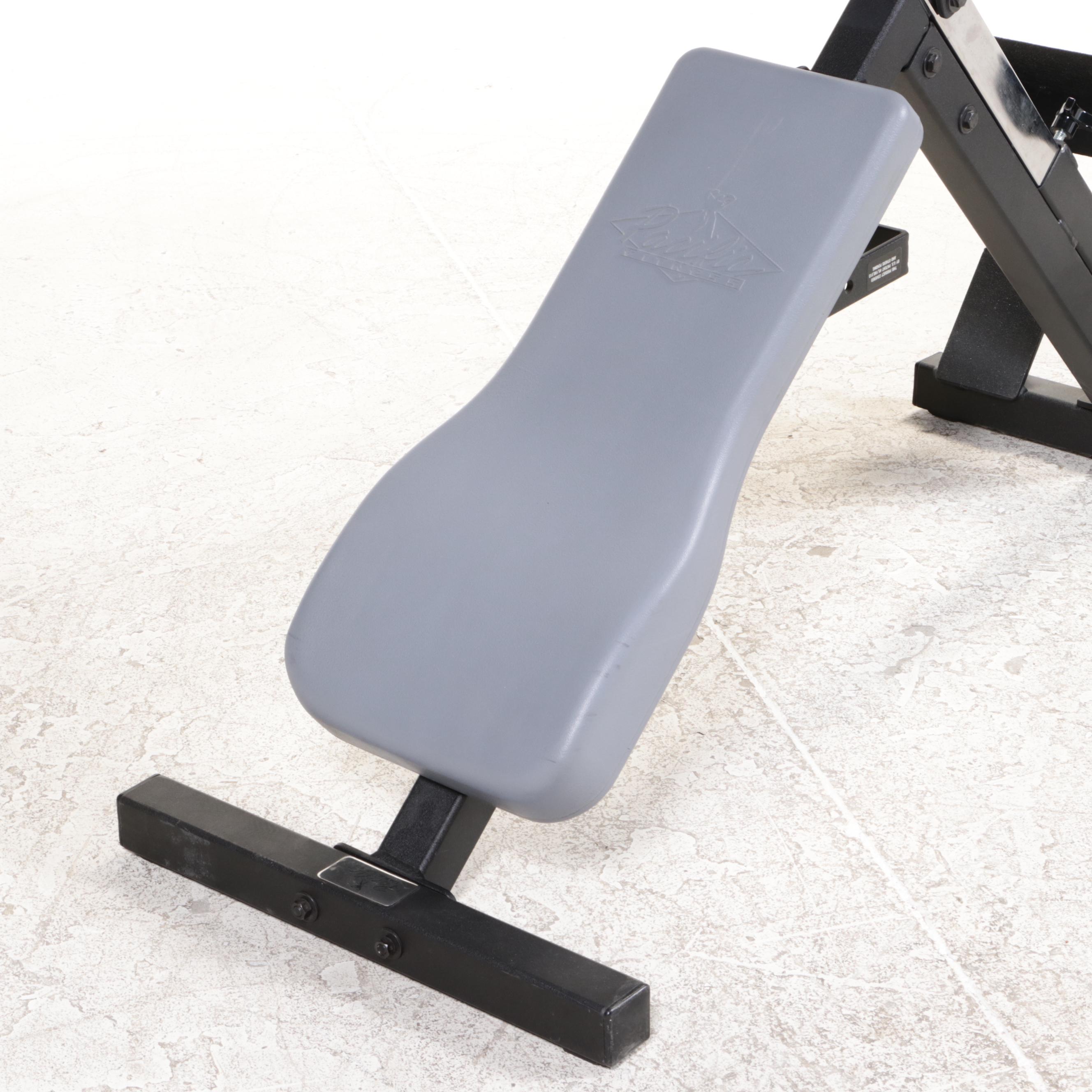 Pacific Fitness Adjustable Folding Workout Bench