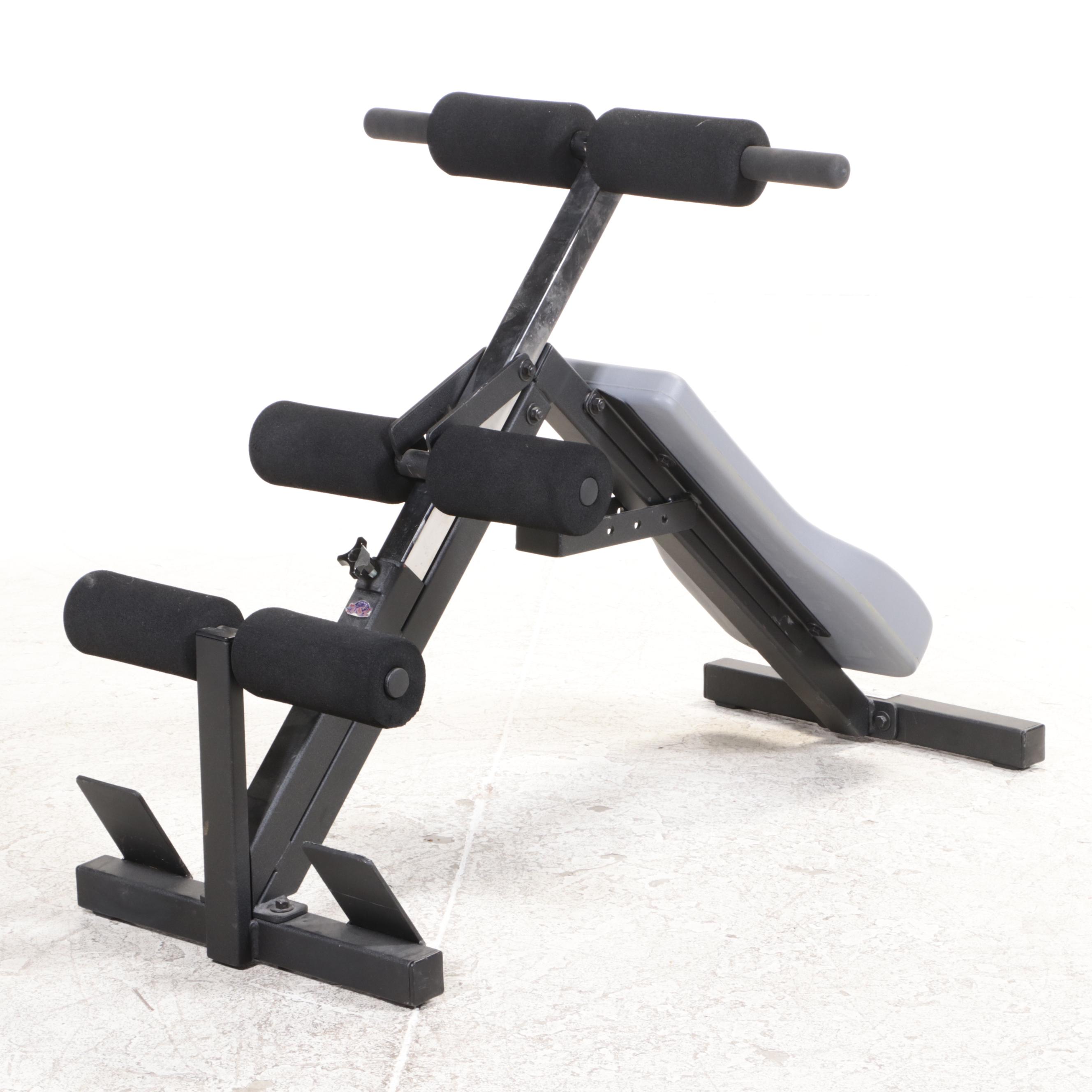 Pacific Fitness Adjustable Folding Workout Bench