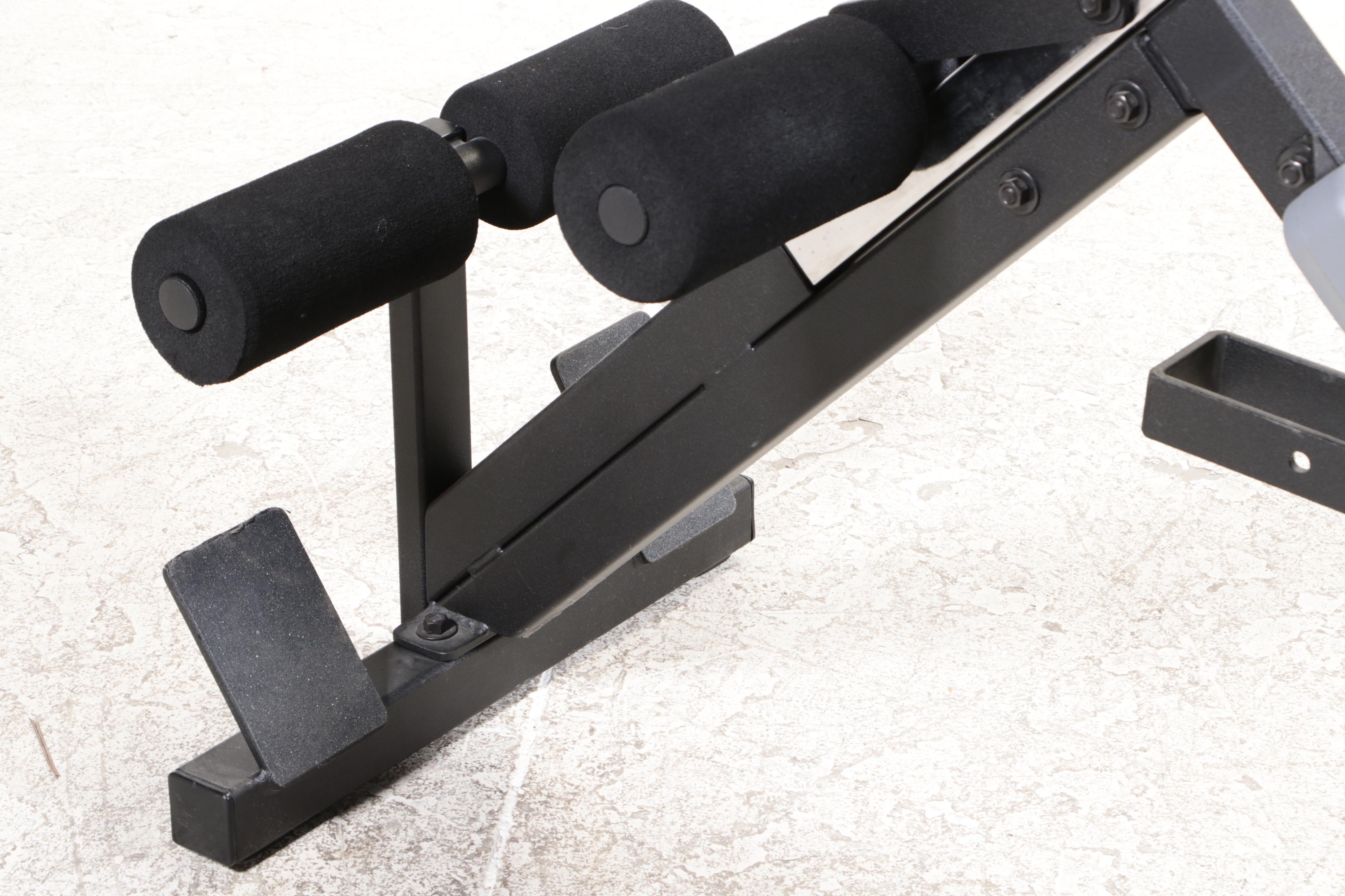 Pacific Fitness Adjustable Folding Workout Bench