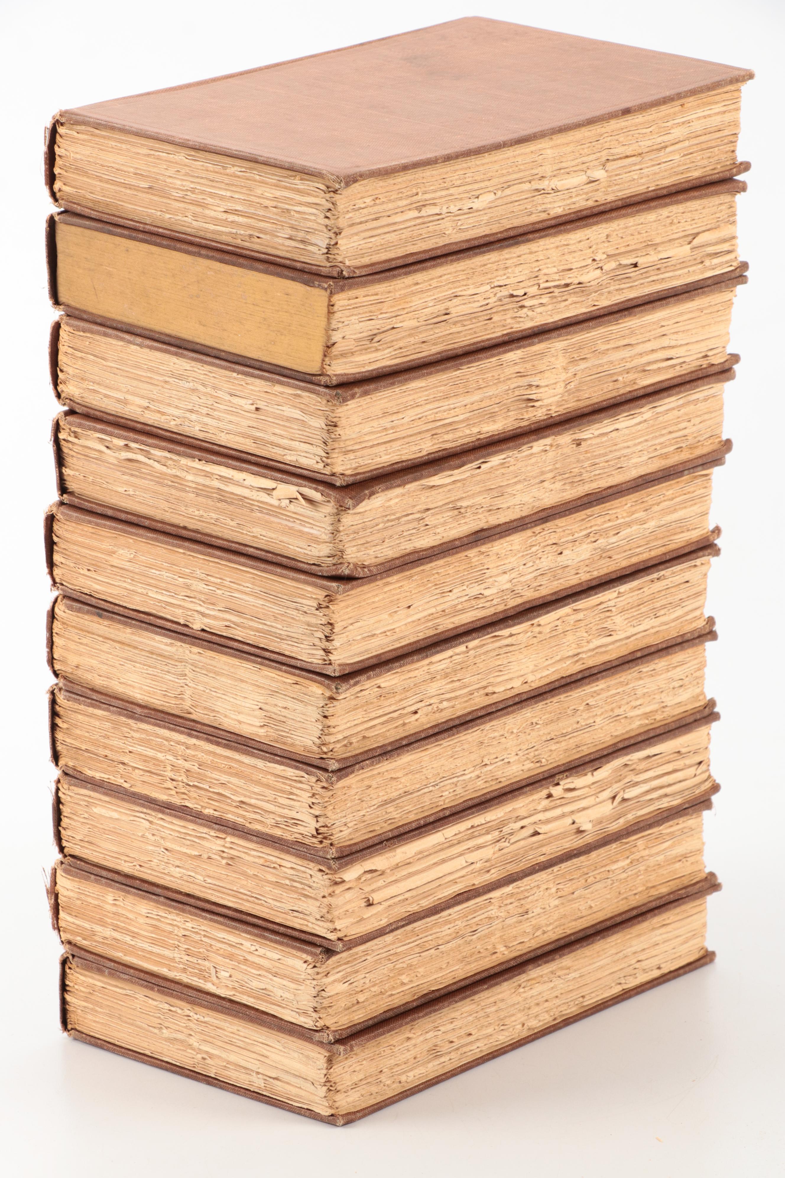 Limited Edition "Complete Works of Edgar Allan Poe" Ten-Volume Set