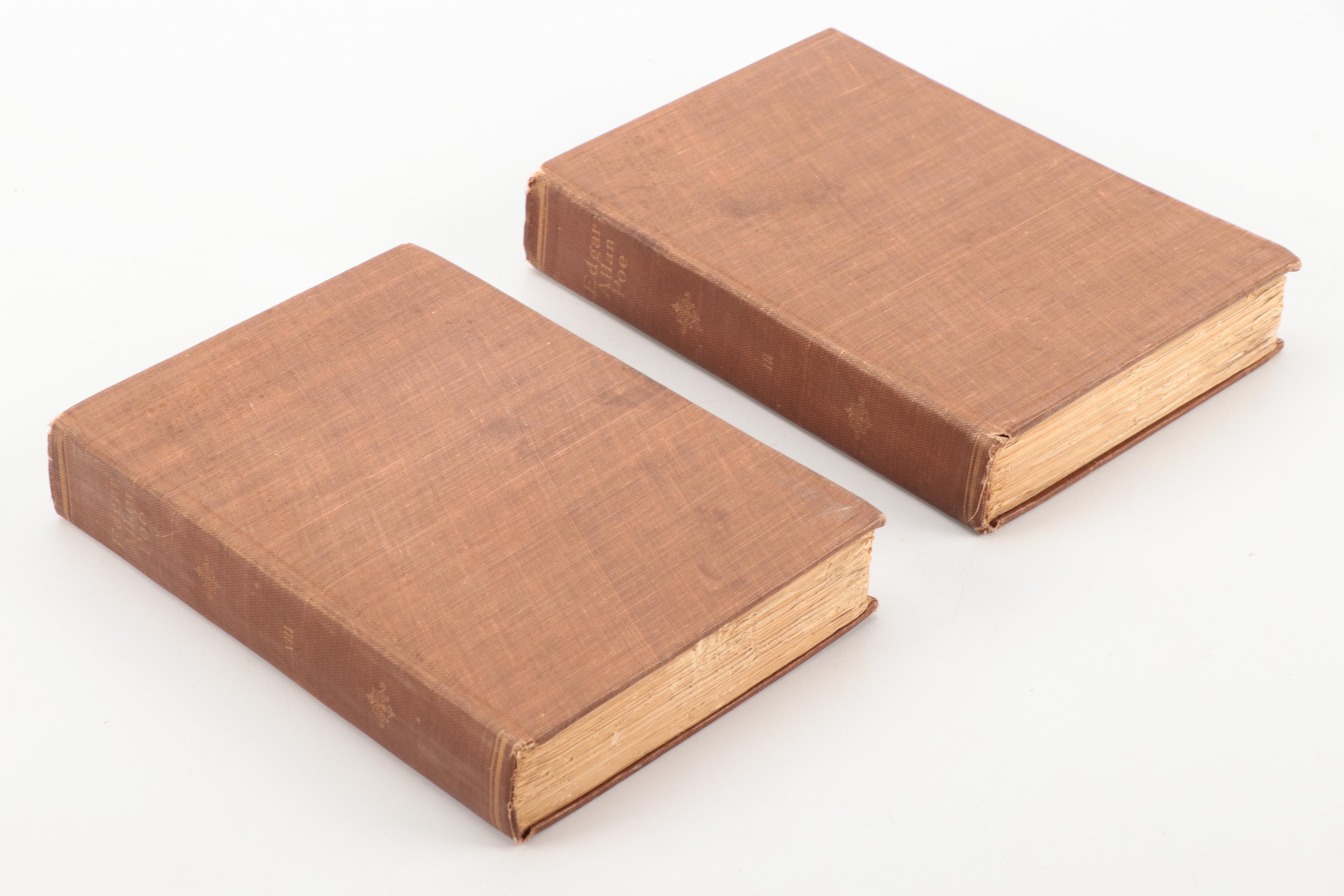 Limited Edition "Complete Works of Edgar Allan Poe" Ten-Volume Set